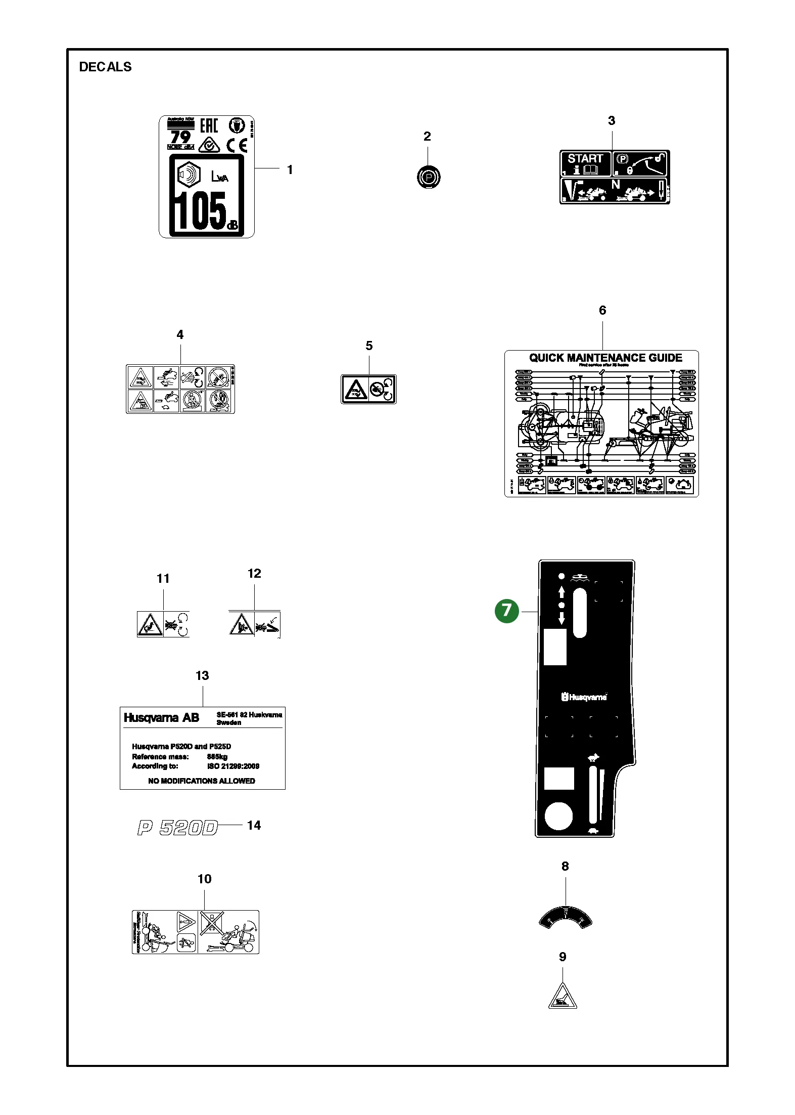 Position im Ersatzteilkatalog