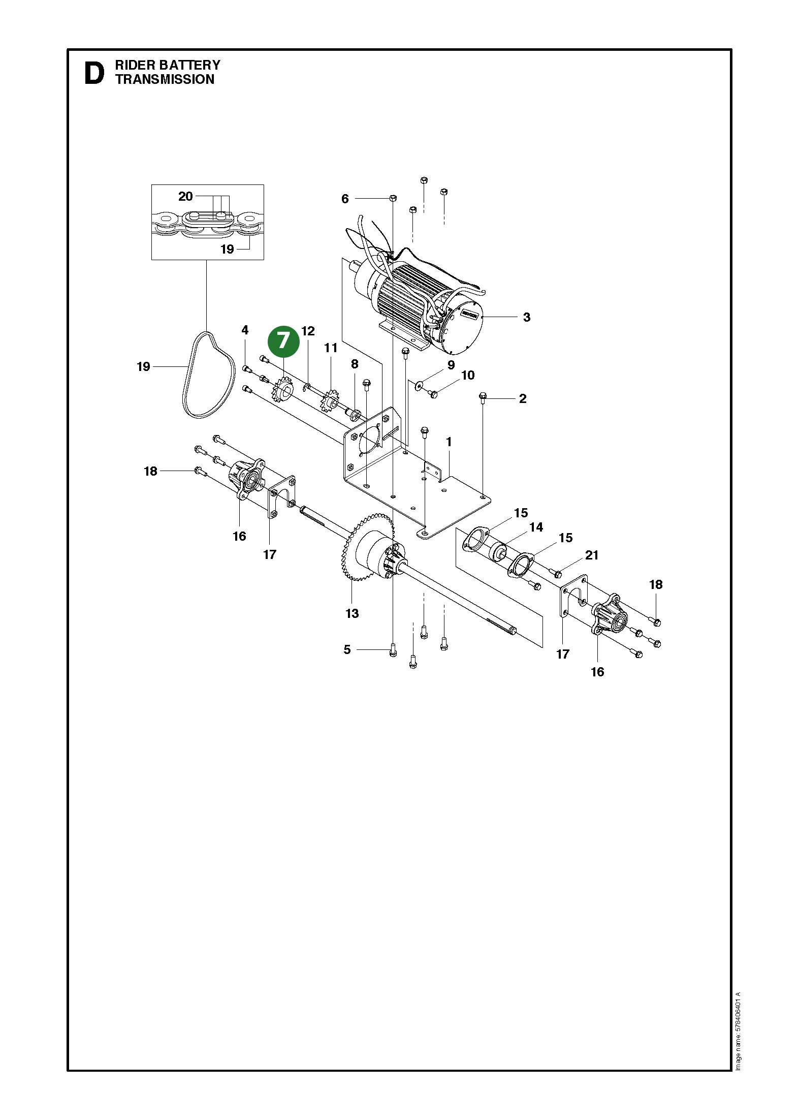 Position im Ersatzteilkatalog