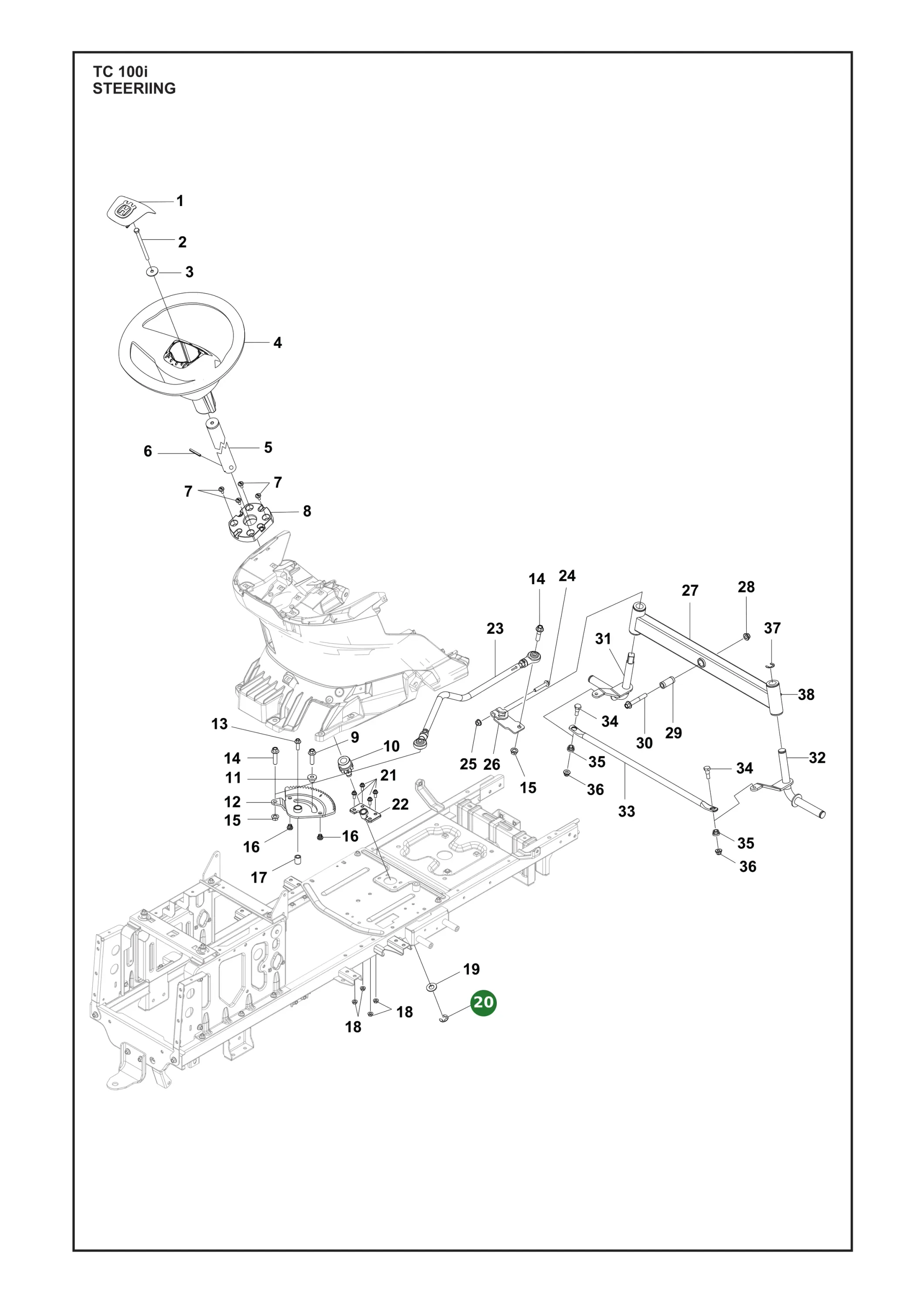 Position im Ersatzteilkatalog