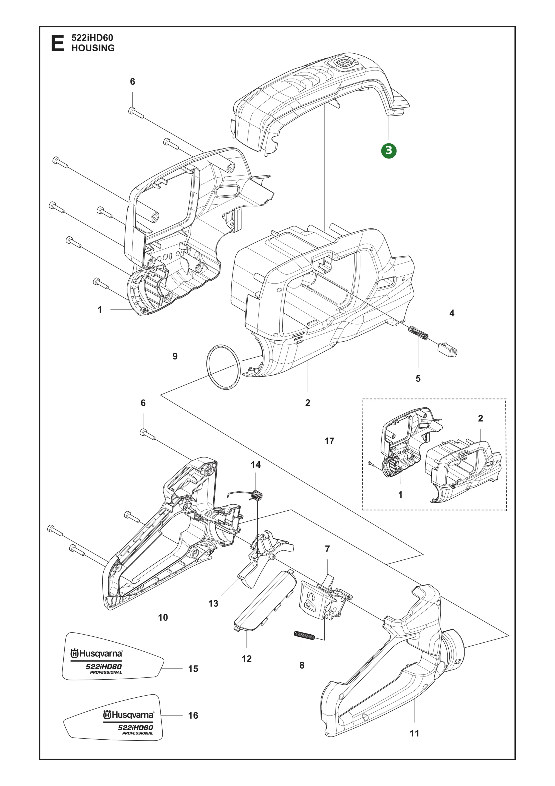 Position im Ersatzteilkatalog