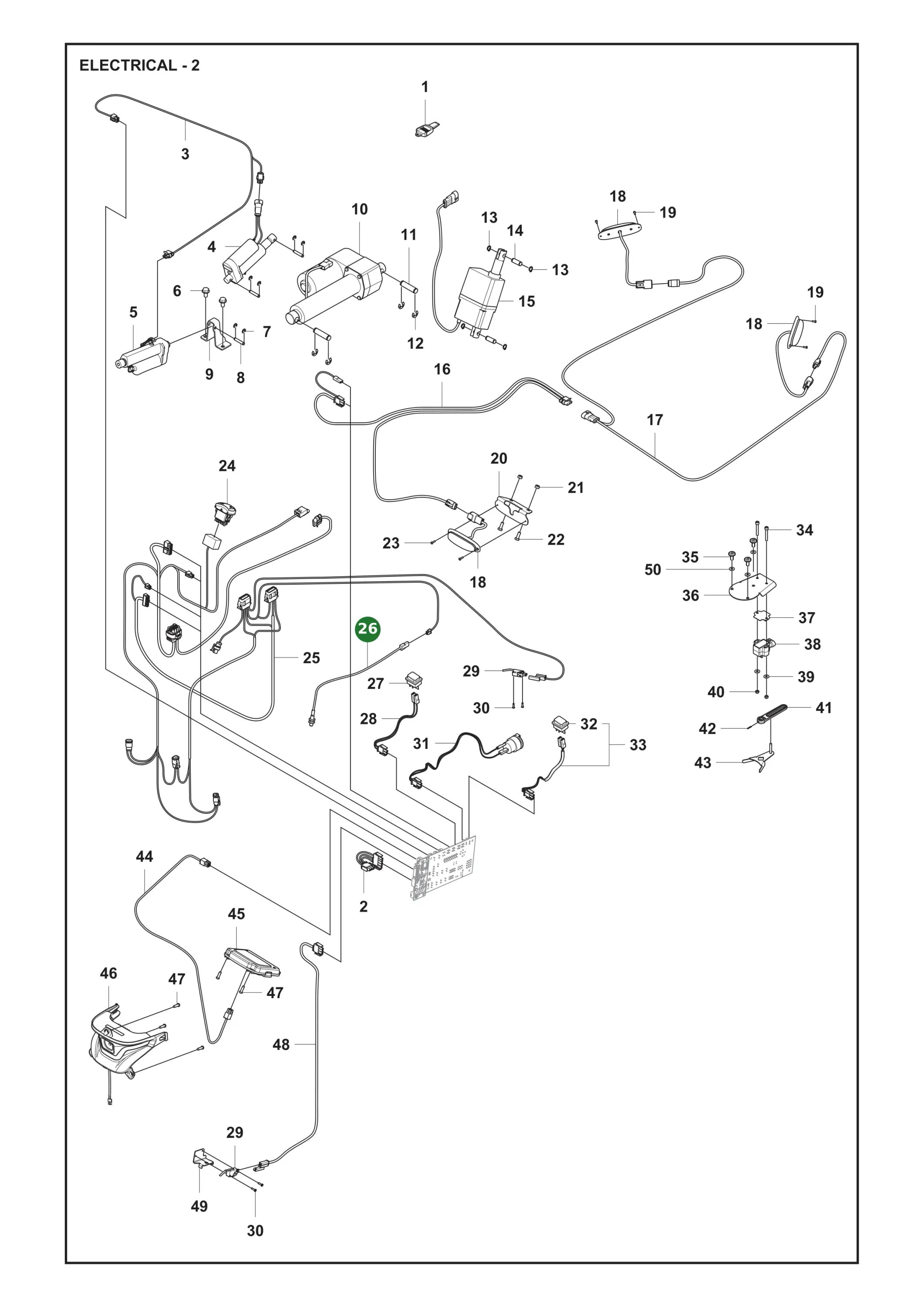 Position im Ersatzteilkatalog