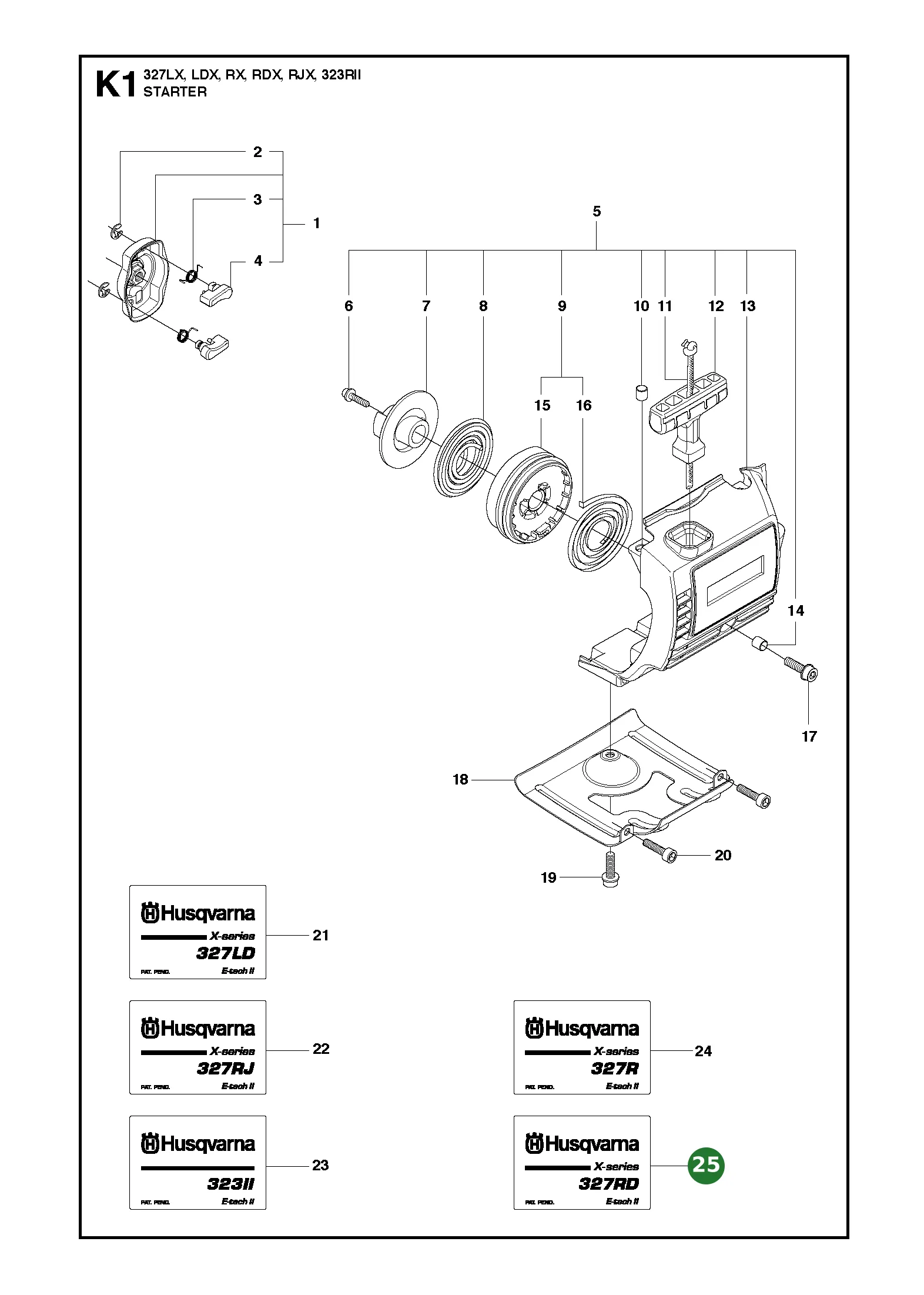 Position im Ersatzteilkatalog