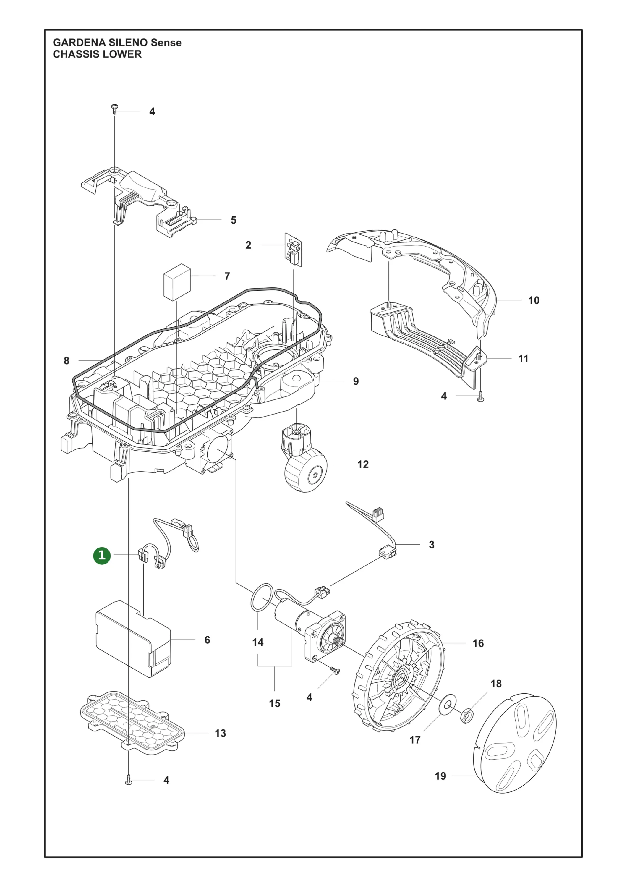 Position im Ersatzteilkatalog
