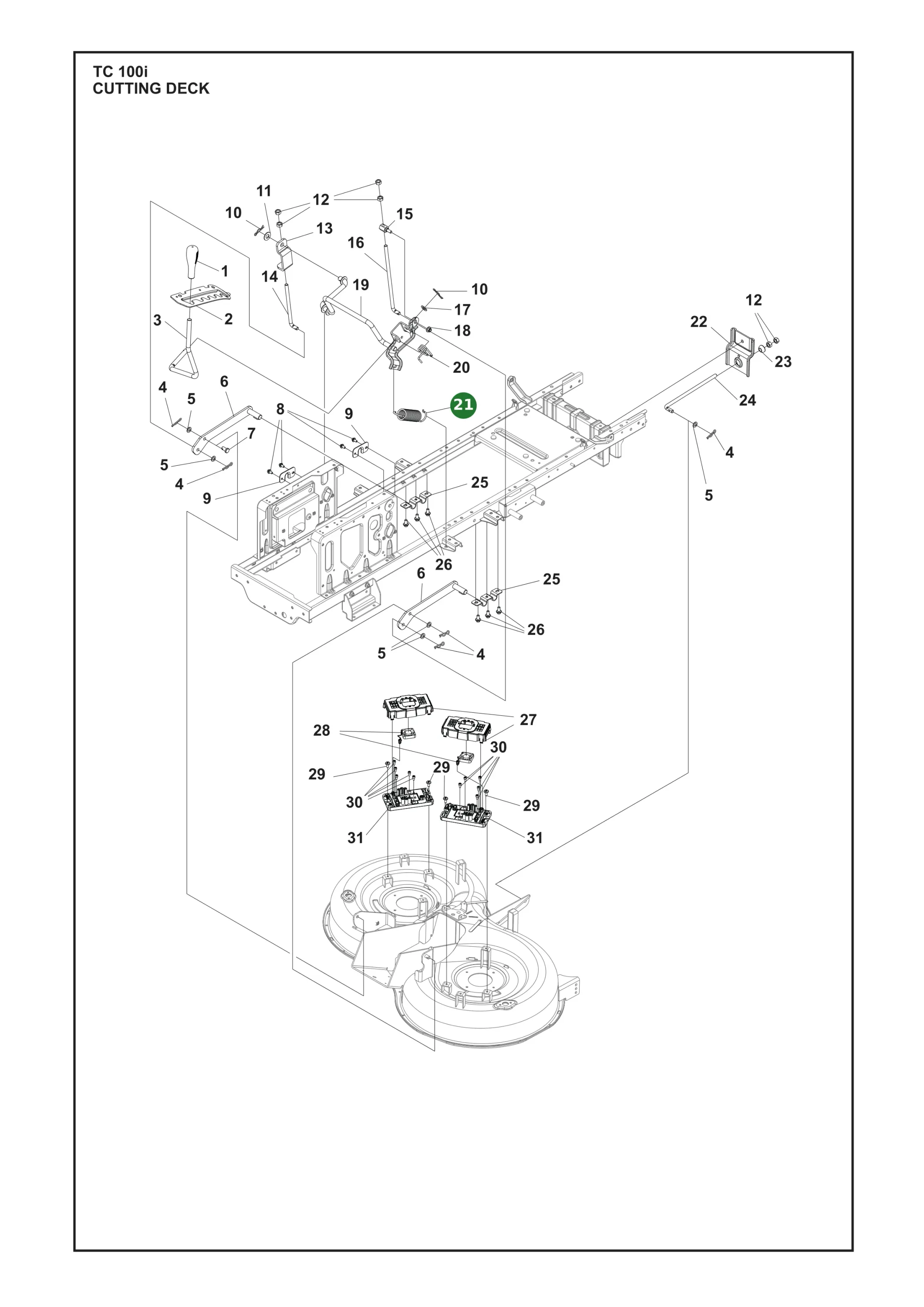 Position im Ersatzteilkatalog