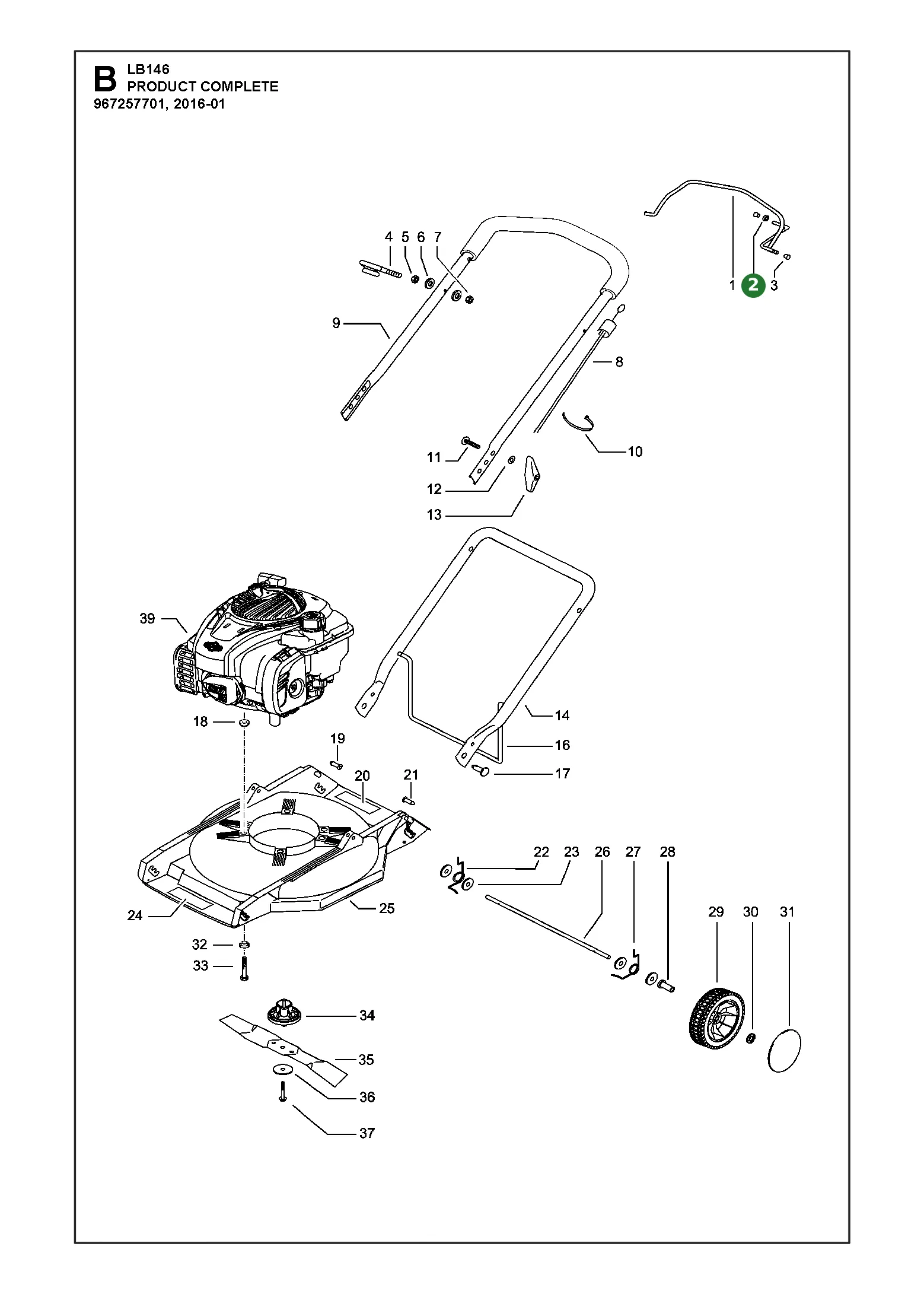 Position im Ersatzteilkatalog