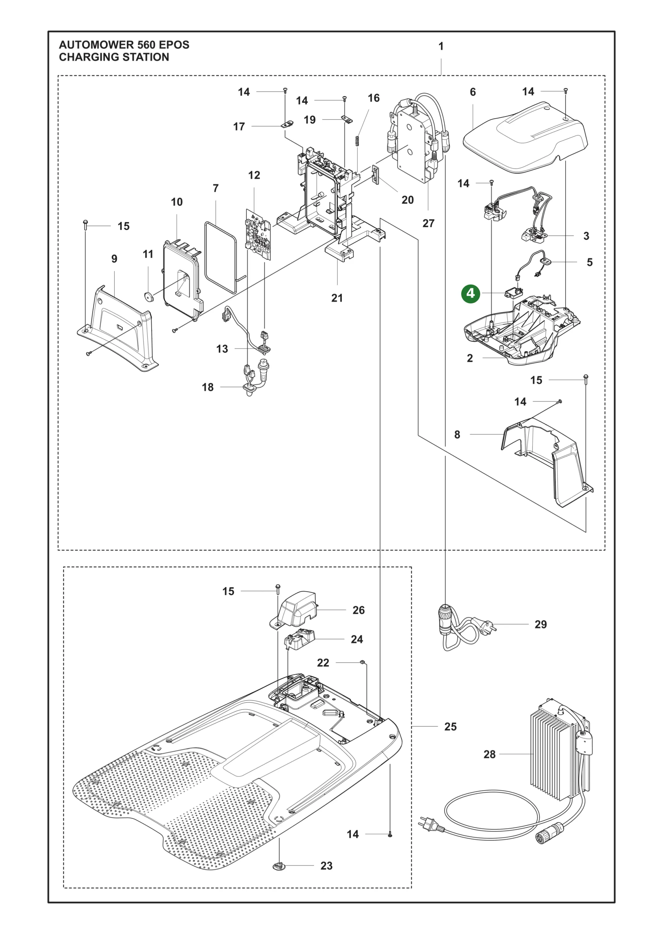 Position im Ersatzteilkatalog