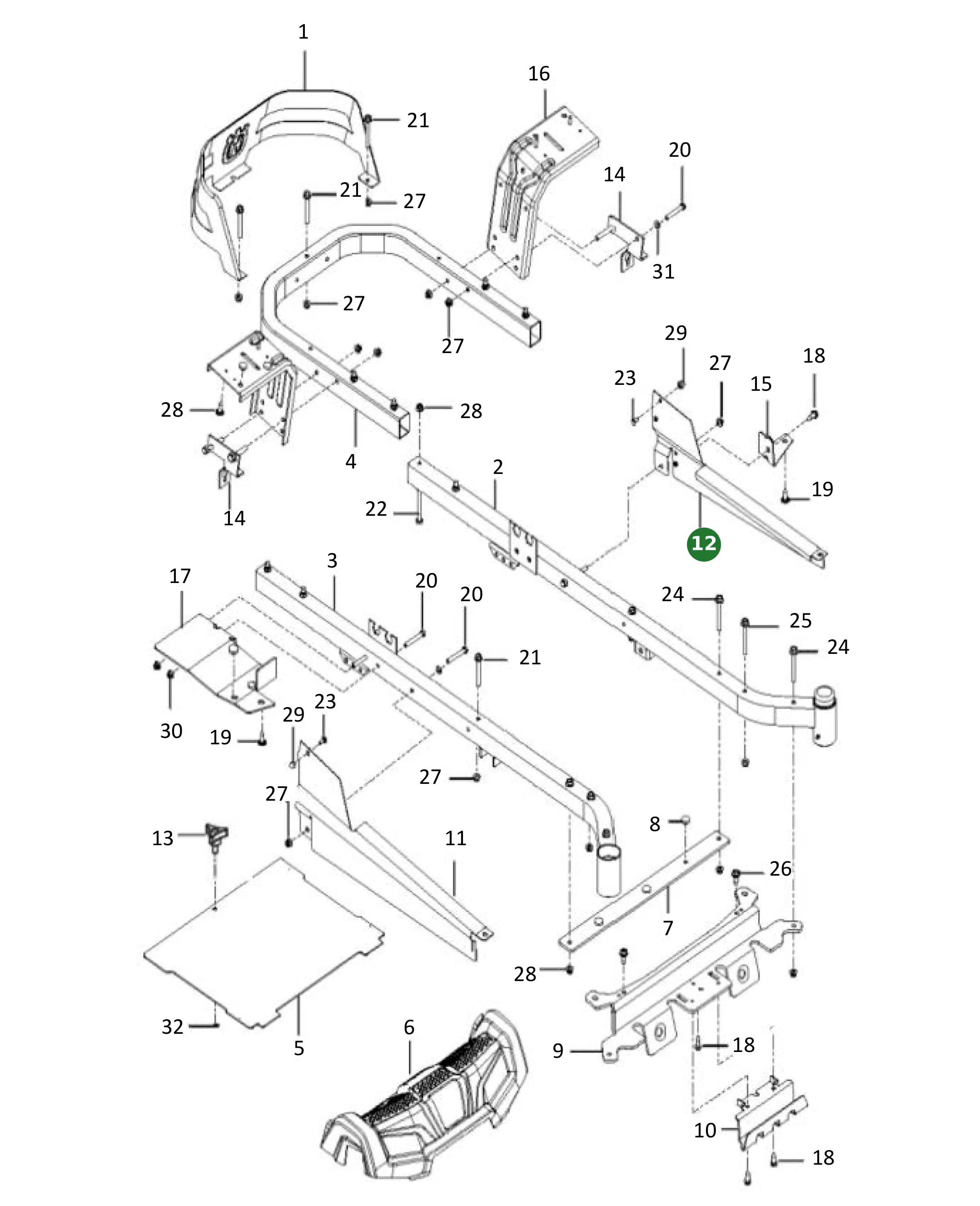 Position im Ersatzteilkatalog