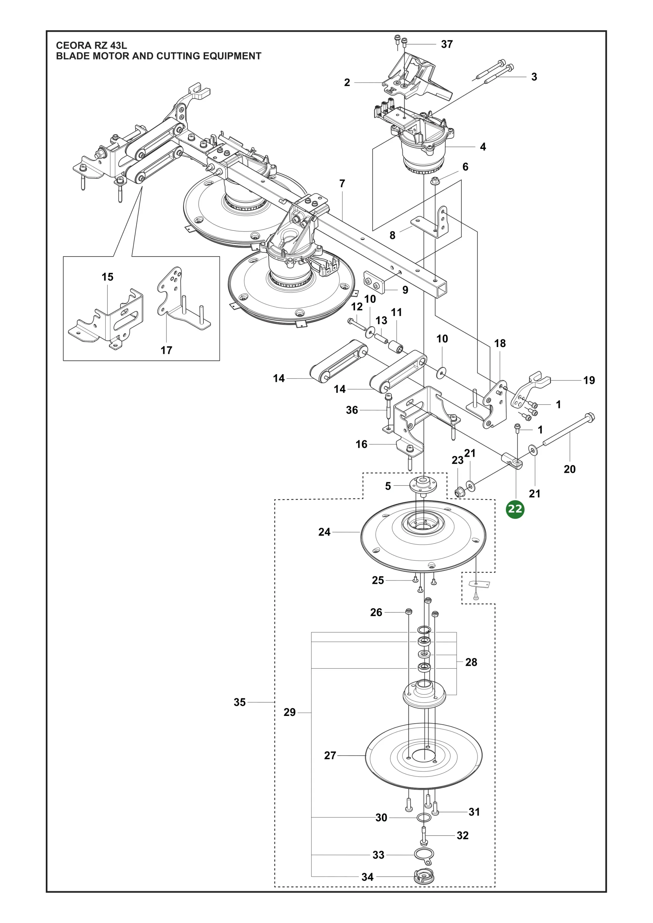 Position im Ersatzteilkatalog