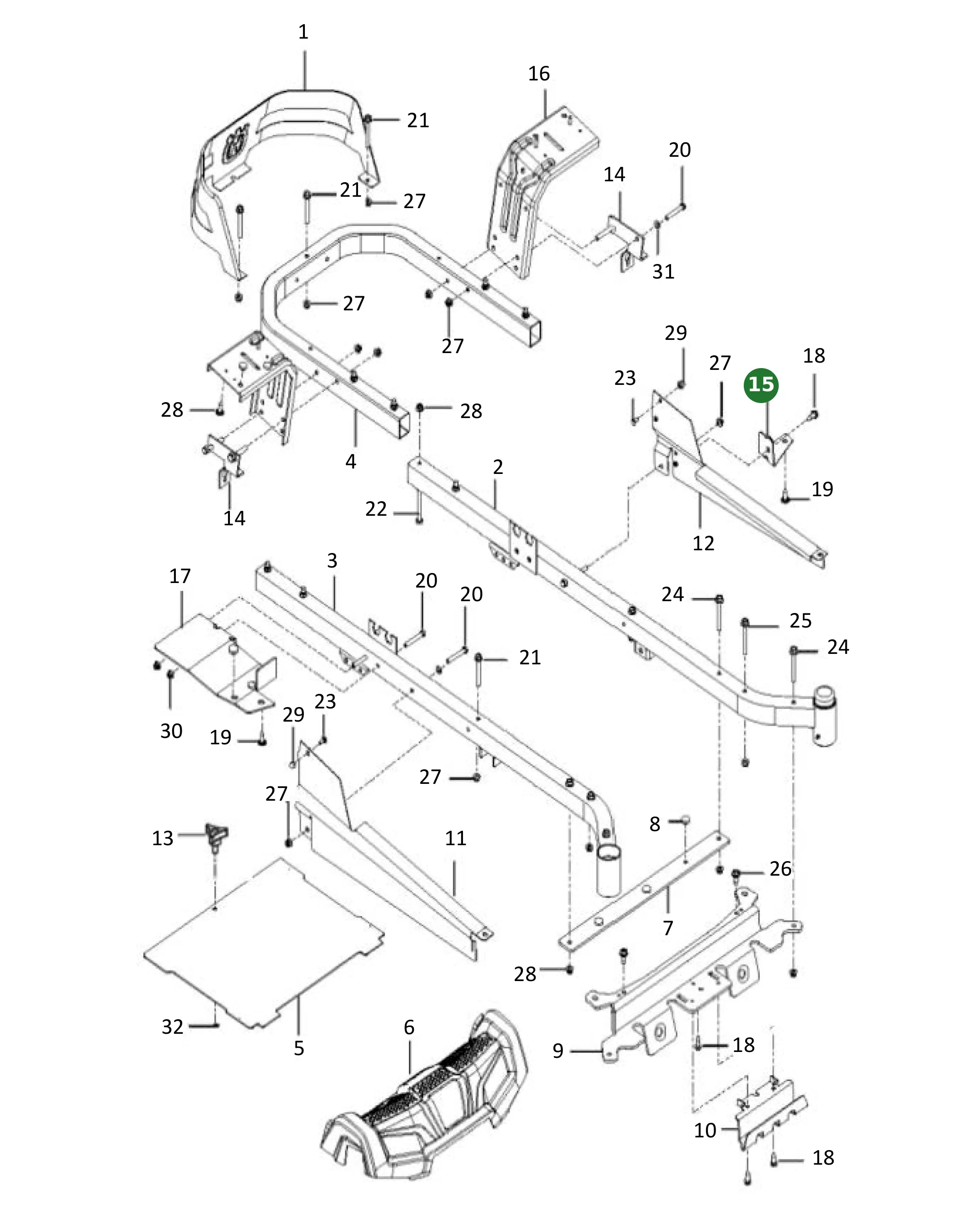 Position im Ersatzteilkatalog
