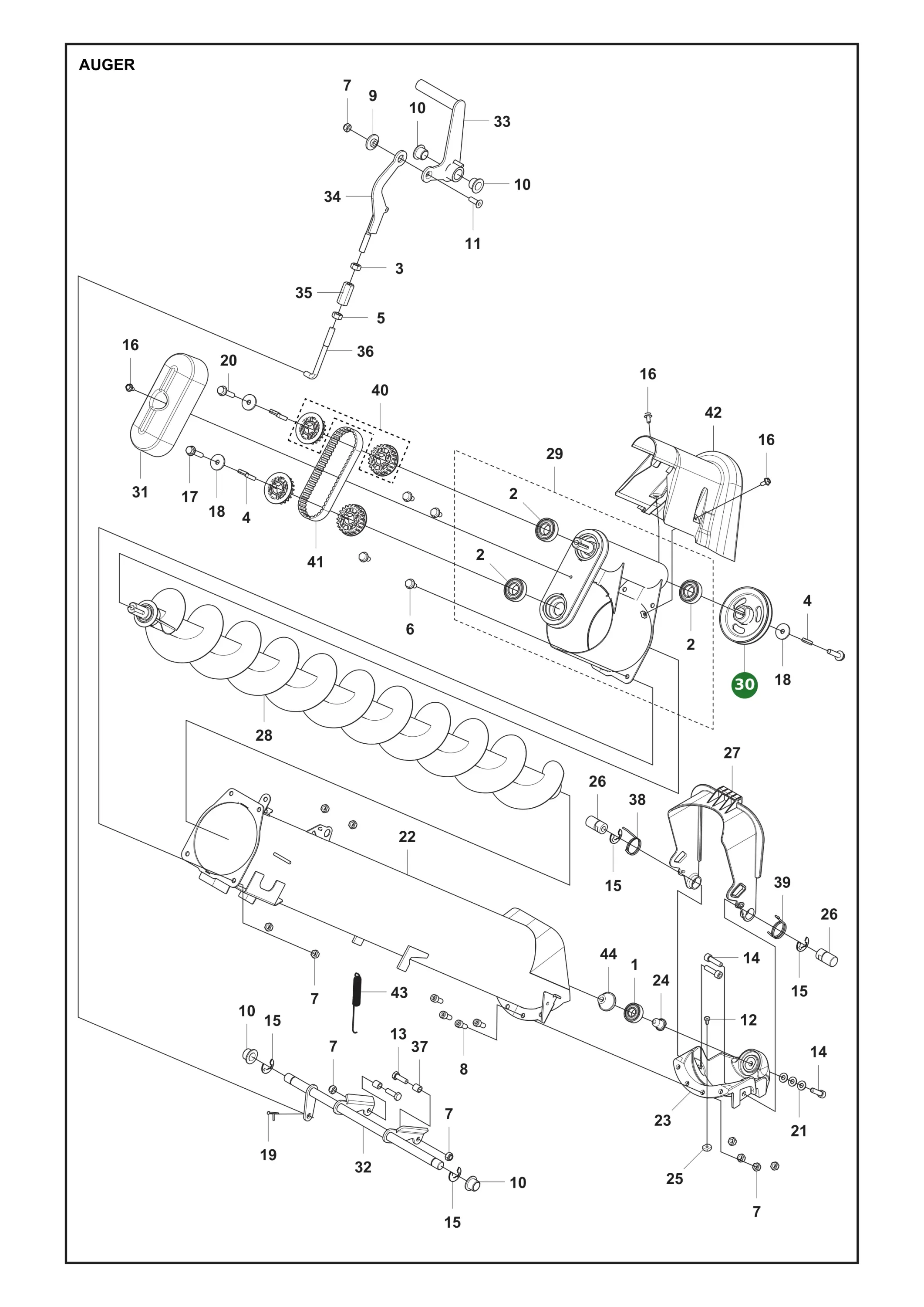 Position im Ersatzteilkatalog