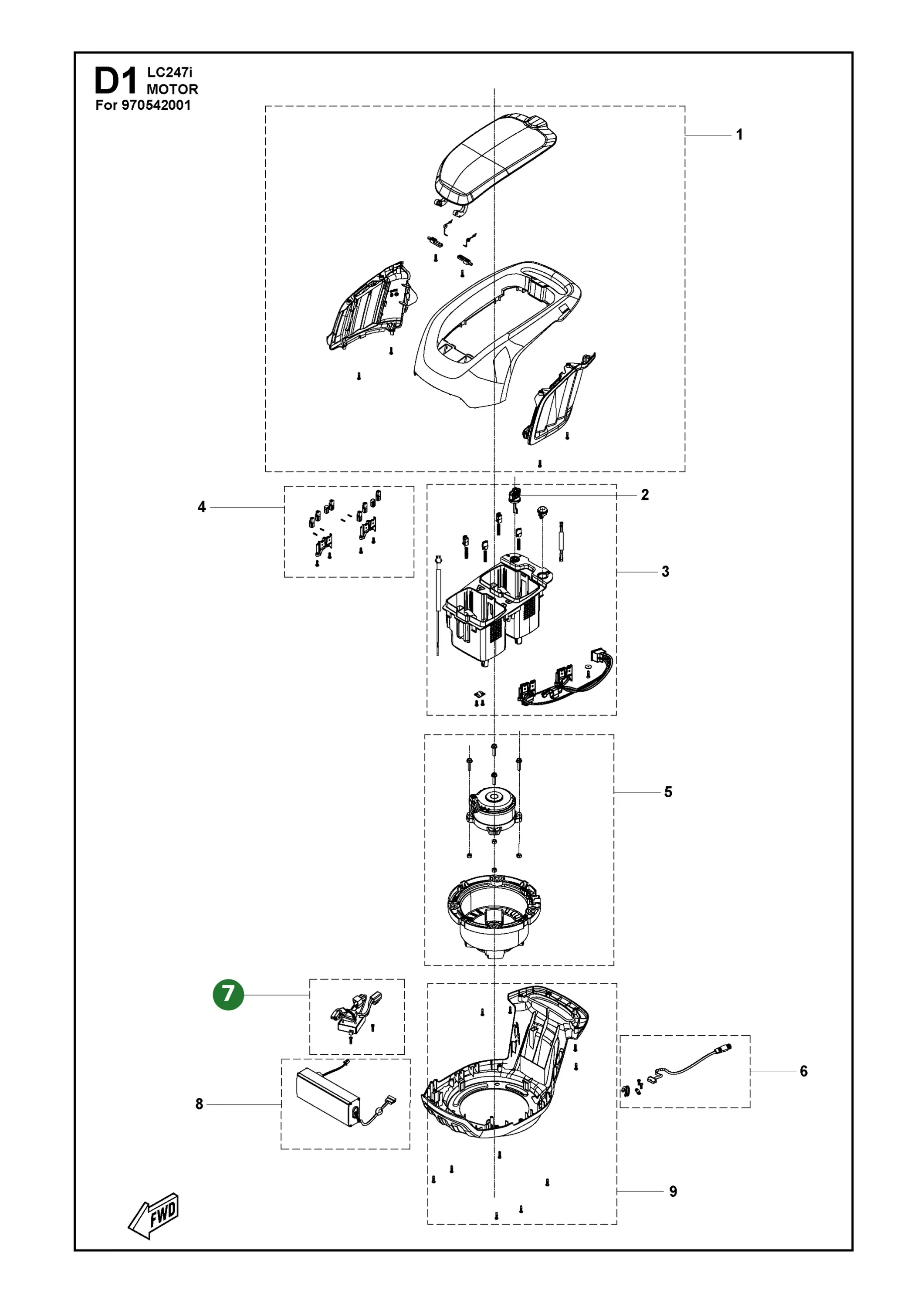 Position im Ersatzteilkatalog
