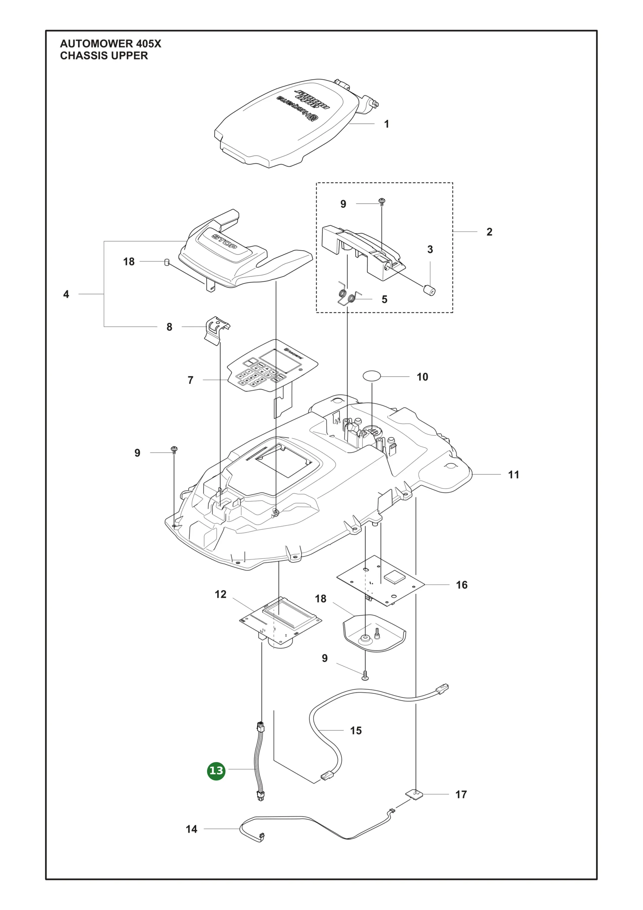 Position im Ersatzteilkatalog