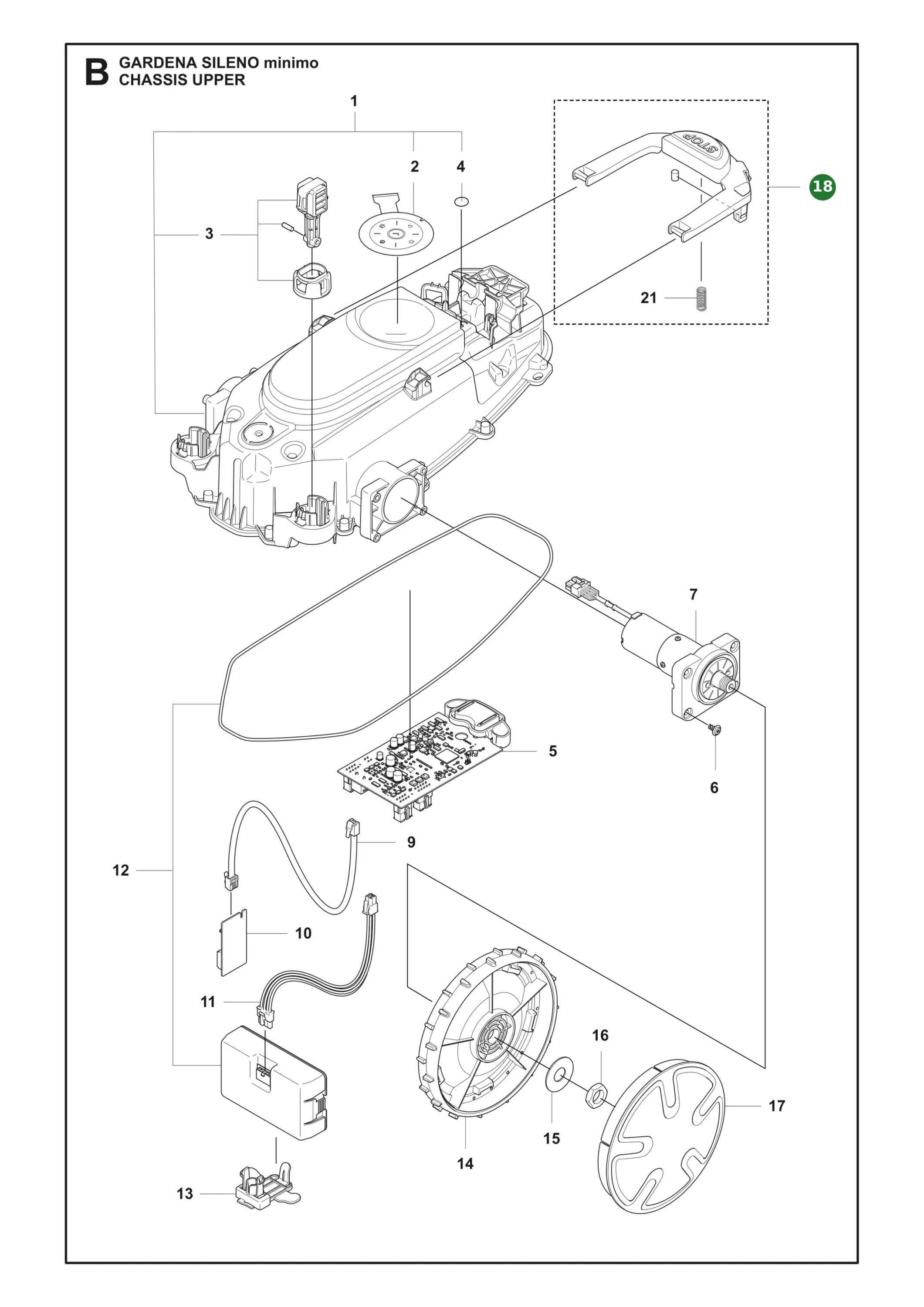 Position im Ersatzteilkatalog