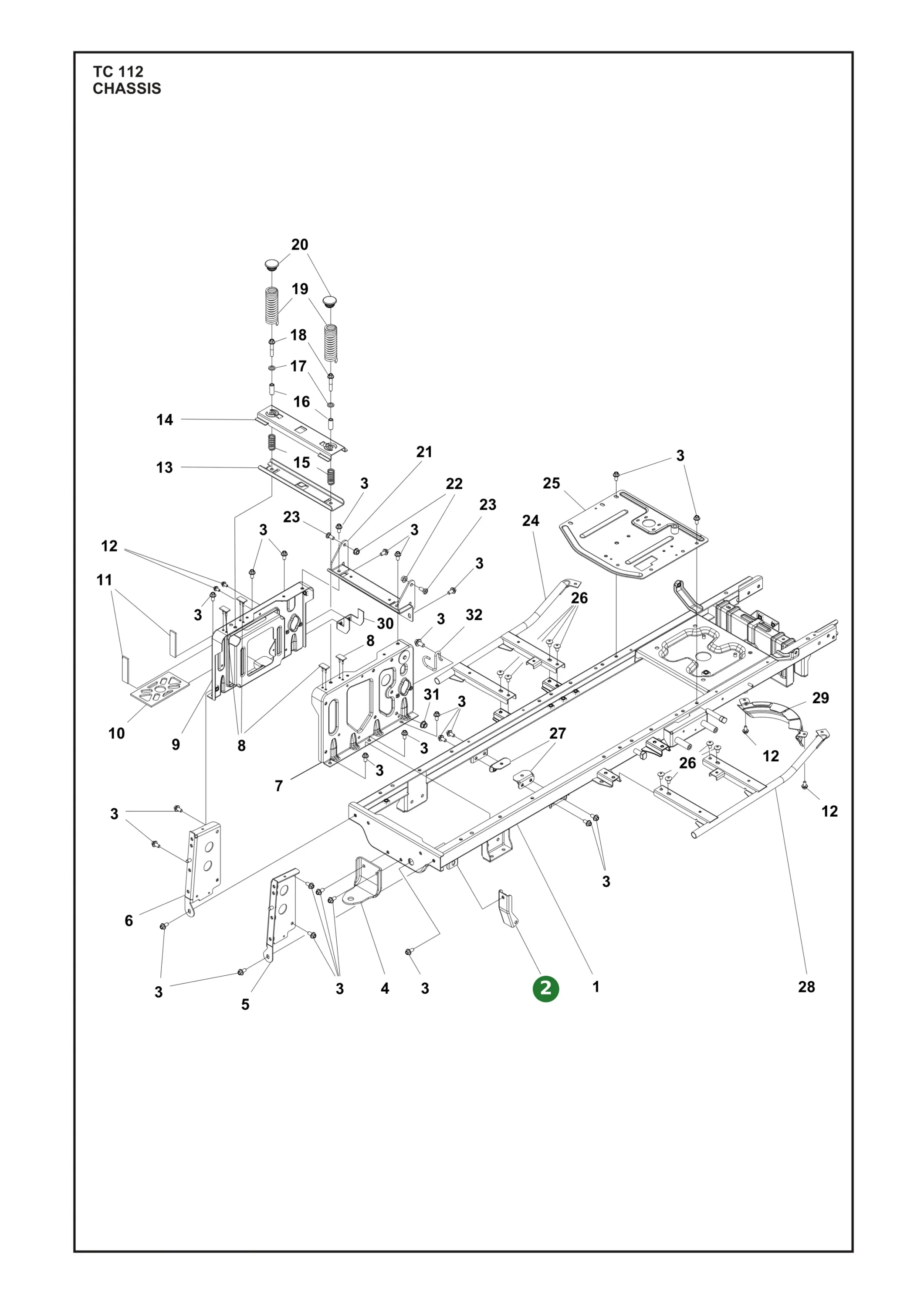 Position im Ersatzteilkatalog
