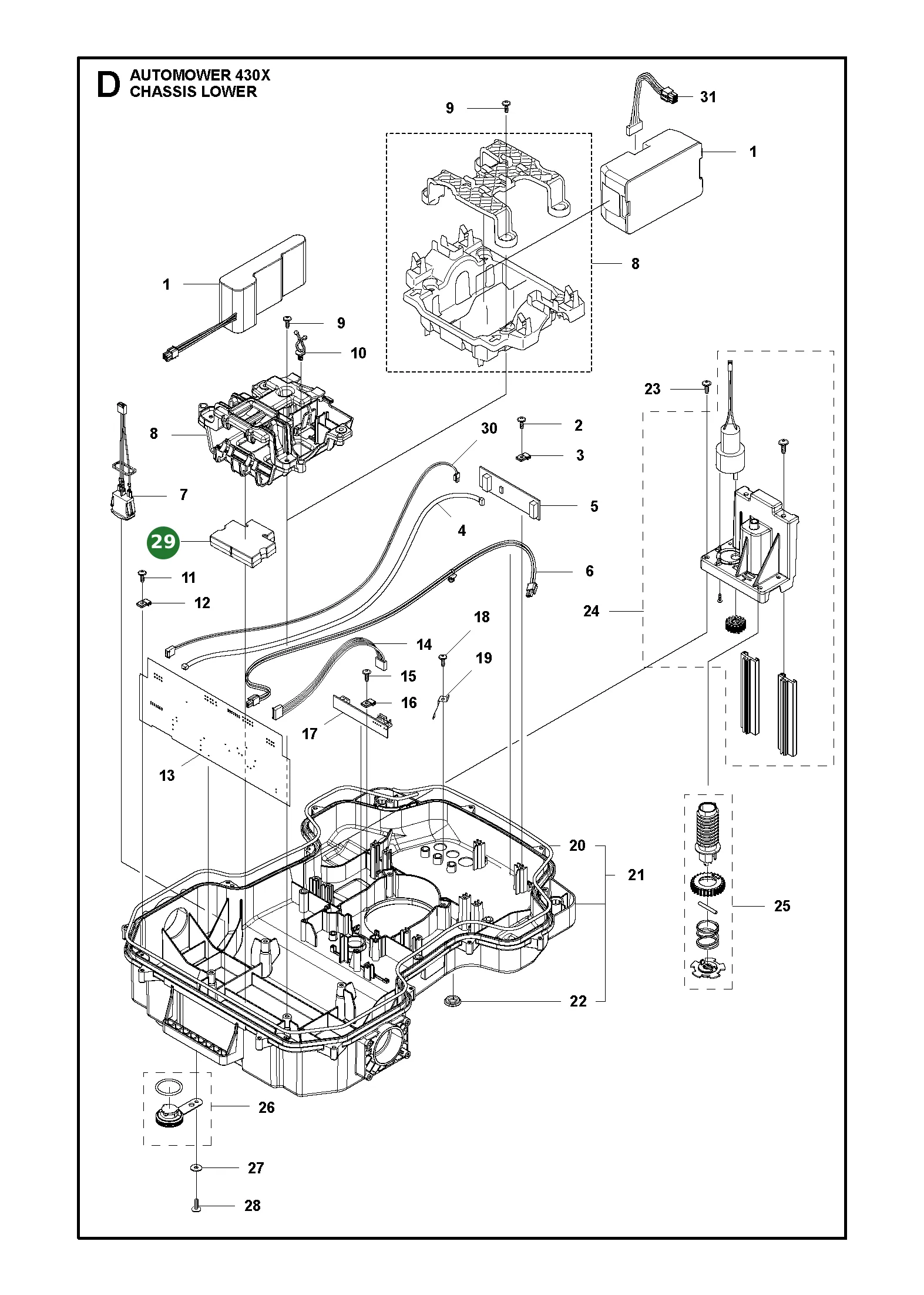 Position im Ersatzteilkatalog