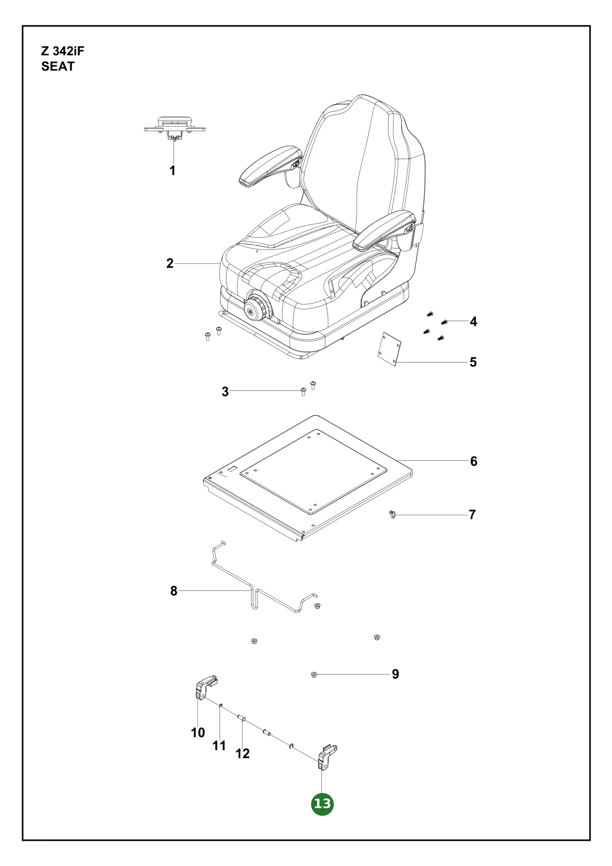Position im Ersatzteilkatalog