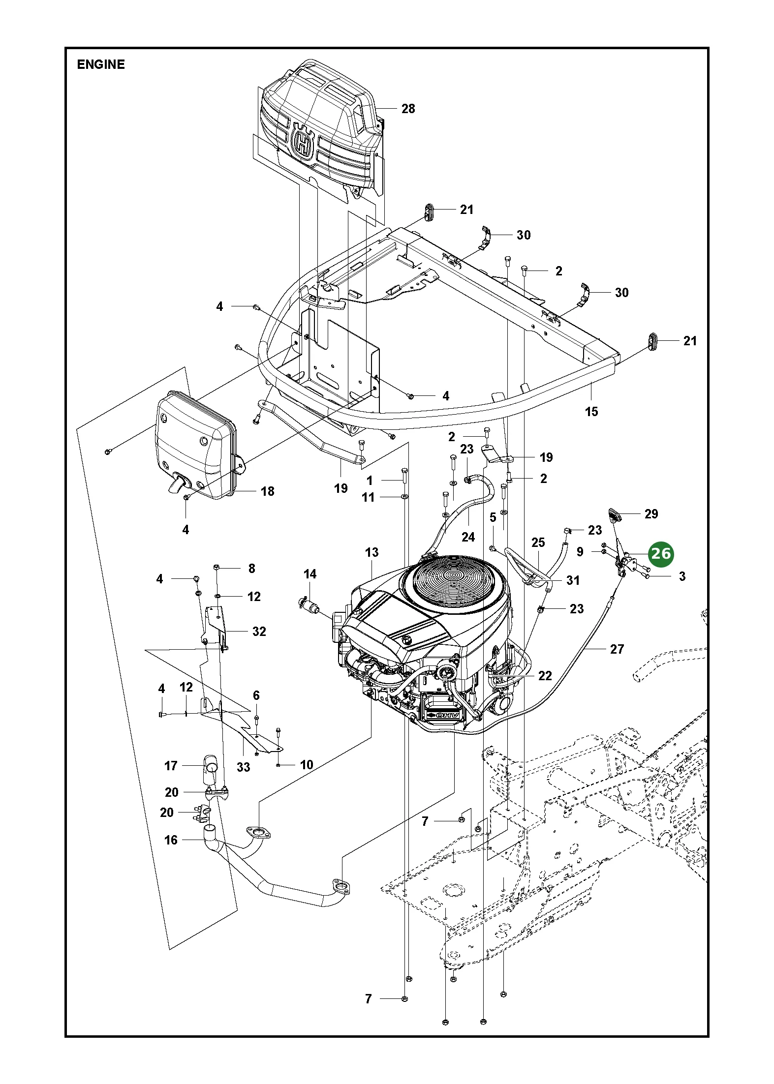 Position im Ersatzteilkatalog