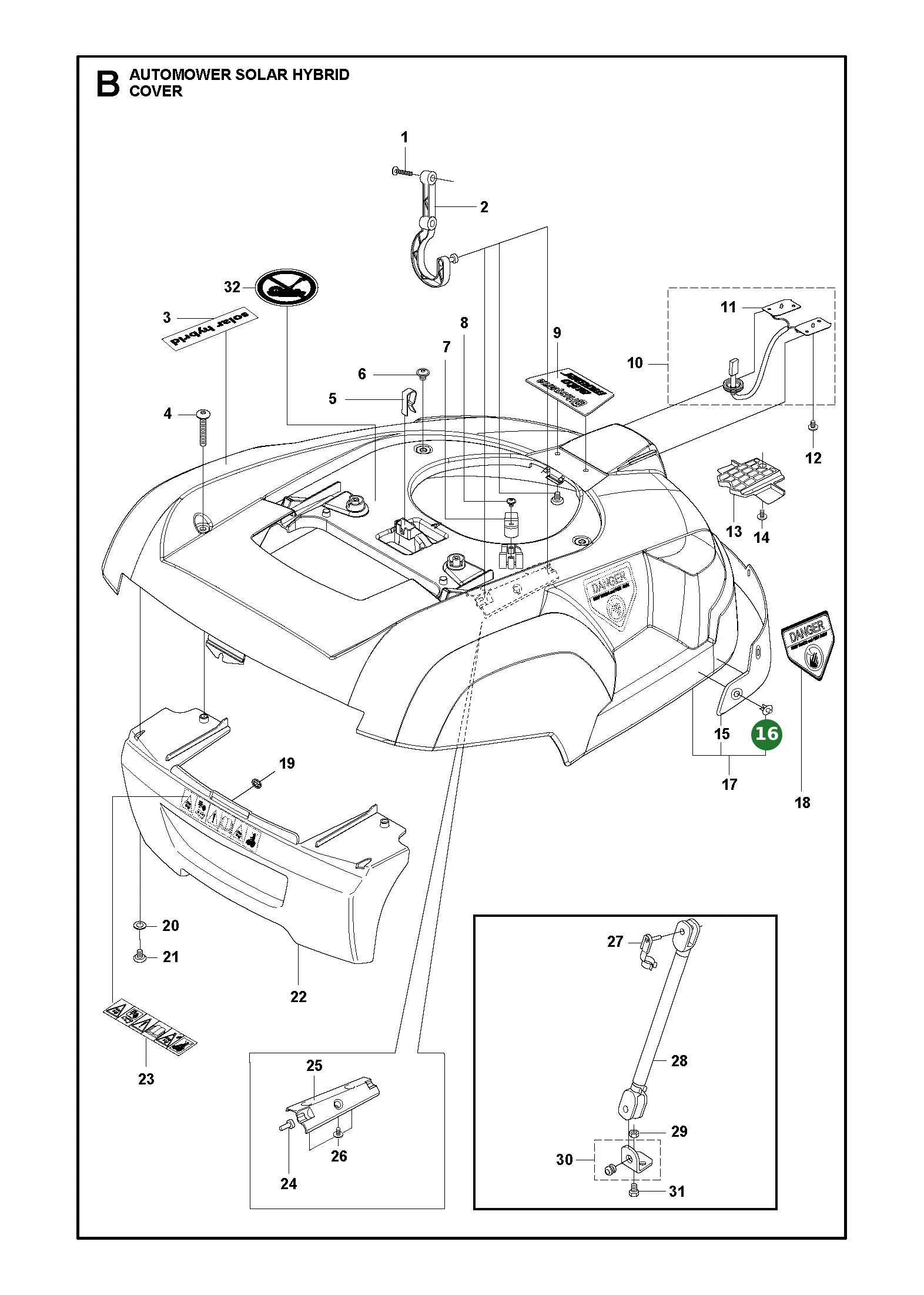 Position im Ersatzteilkatalog