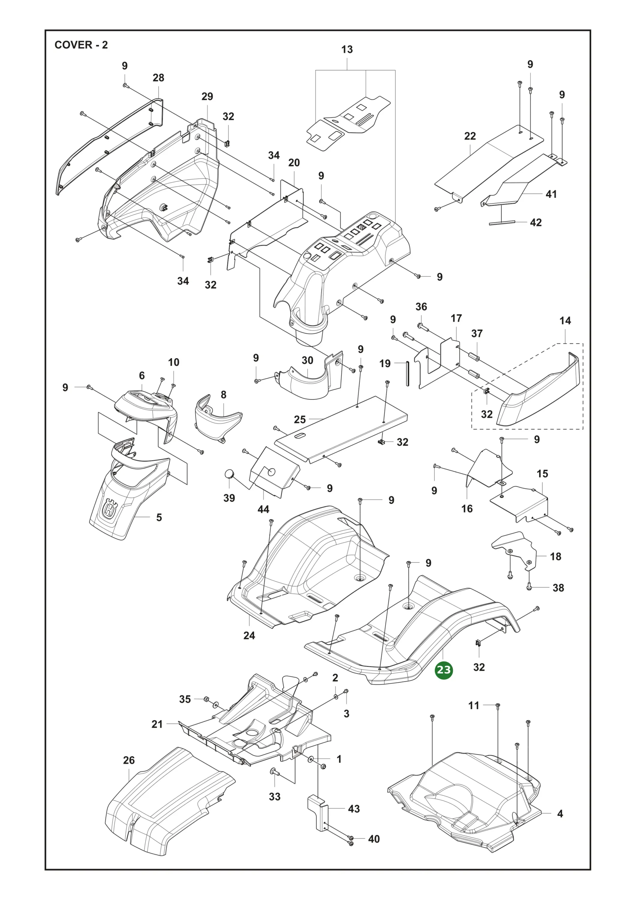 Position im Ersatzteilkatalog