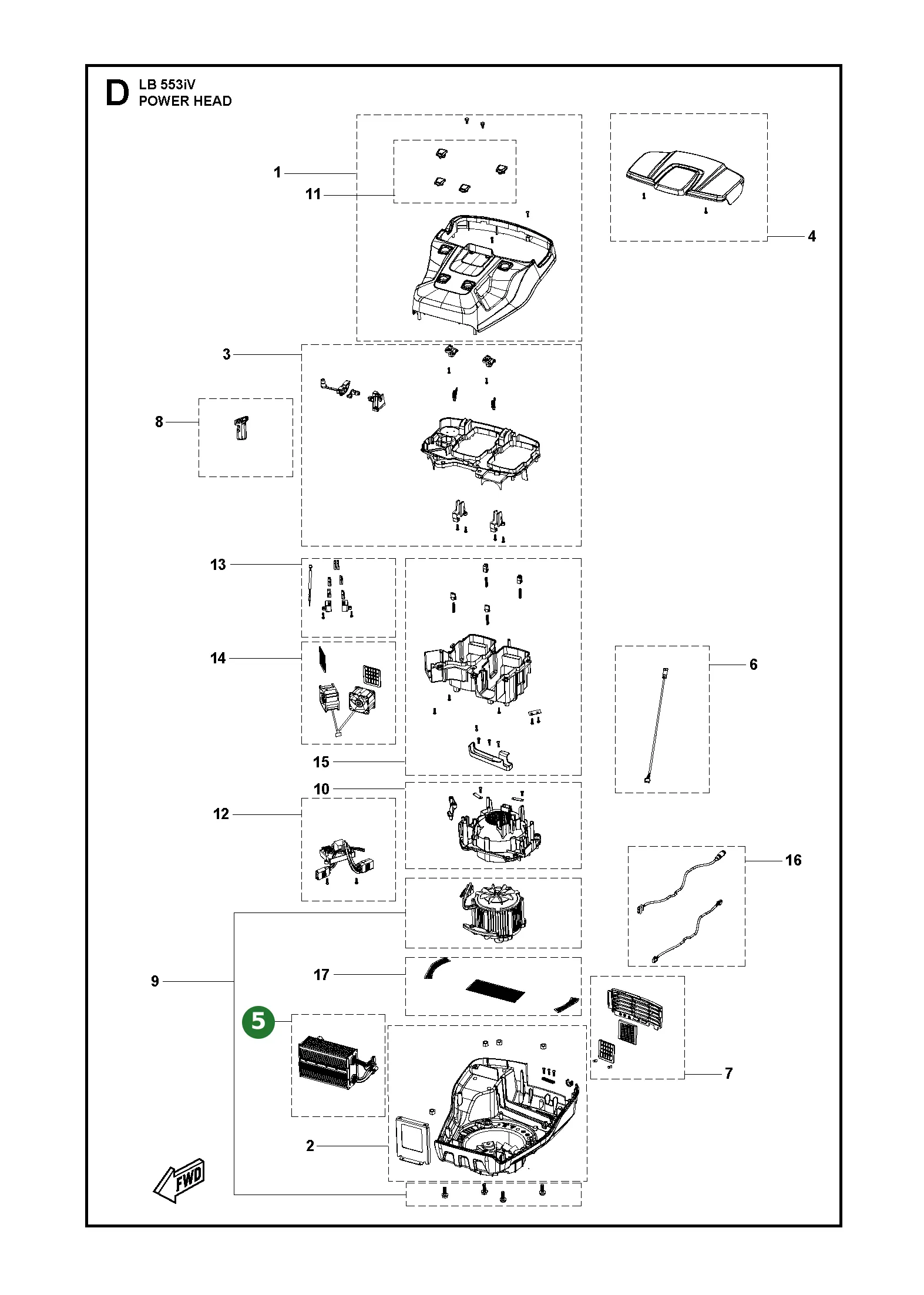Position im Ersatzteilkatalog
