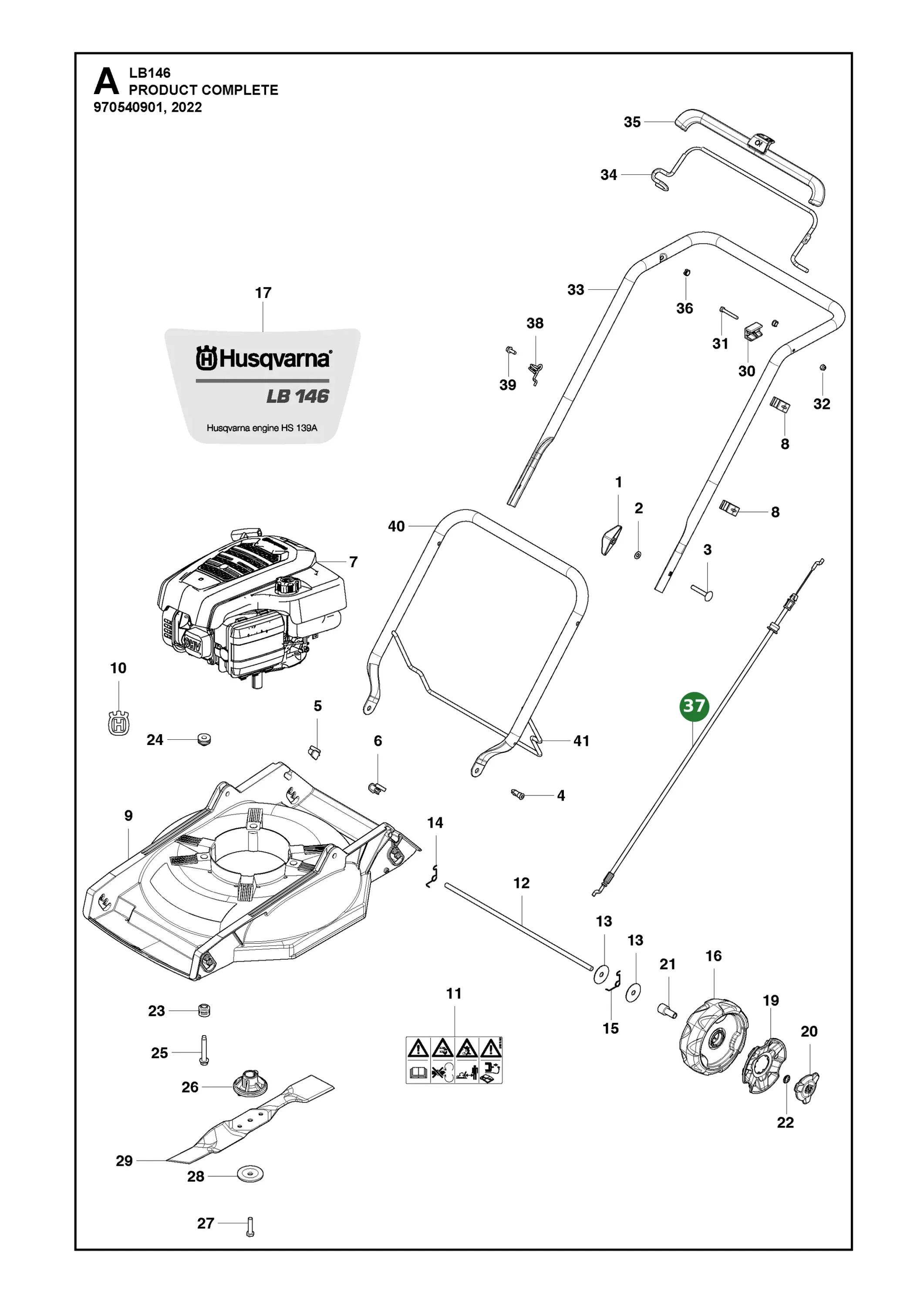 Position im Ersatzteilkatalog