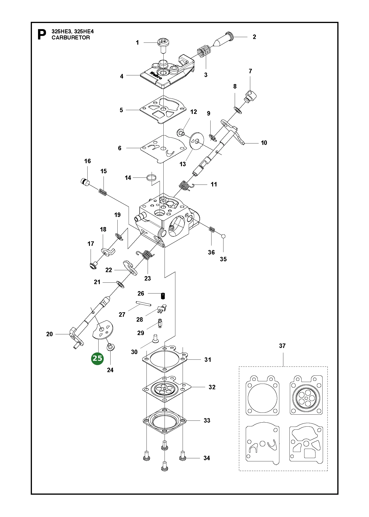 Position im Ersatzteilkatalog