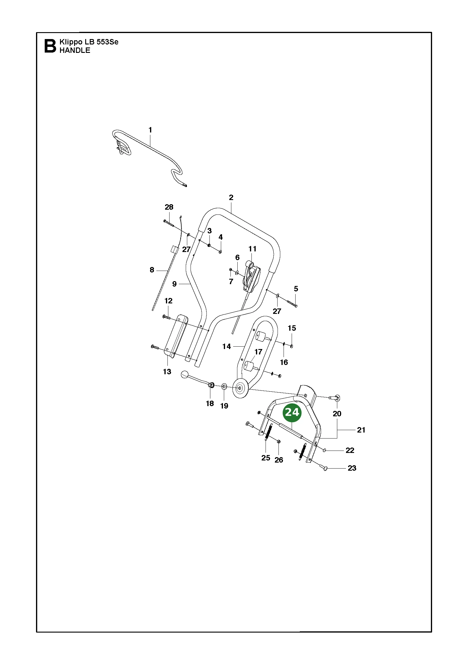 Position im Ersatzteilkatalog