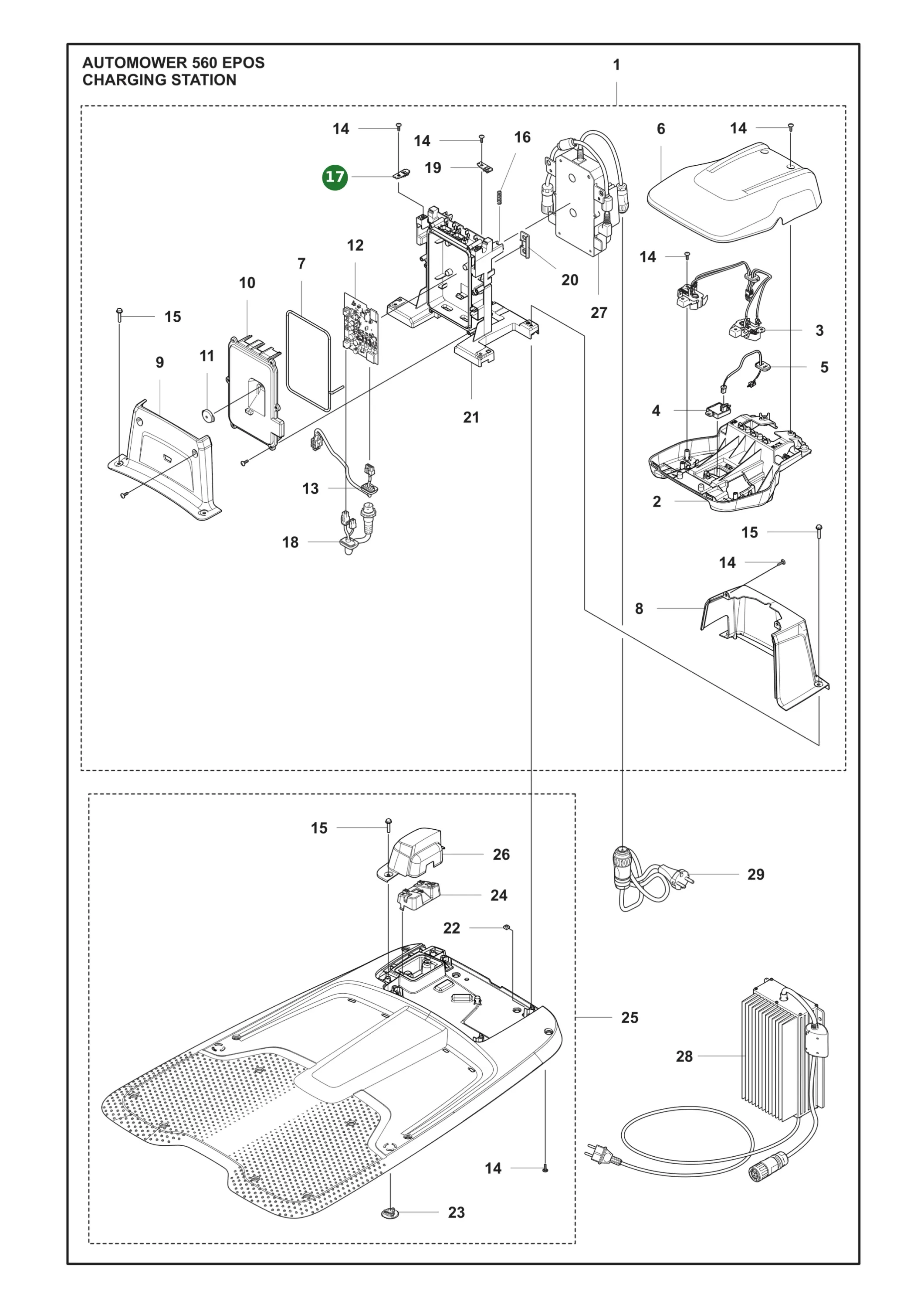 Position im Ersatzteilkatalog