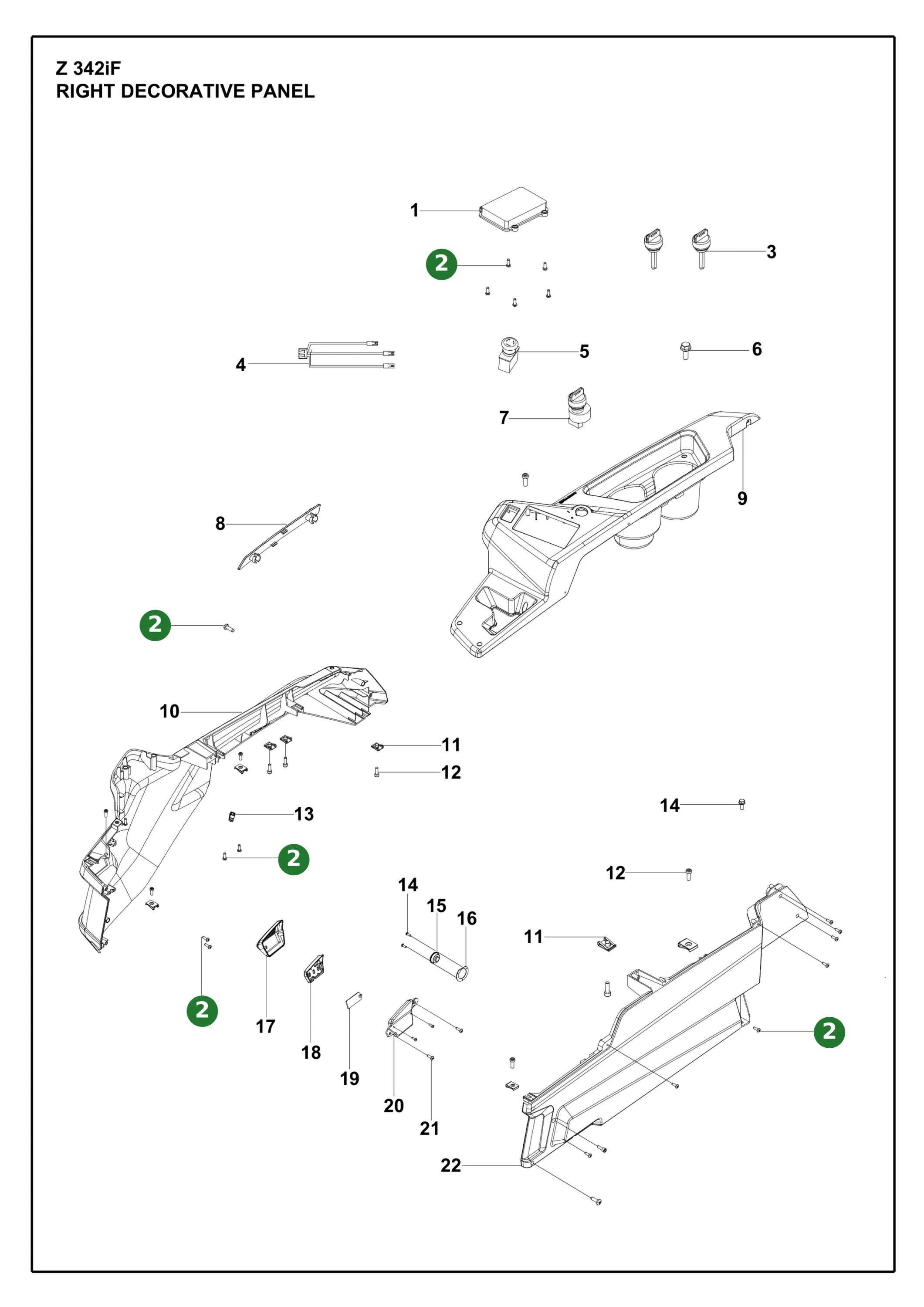 Position im Ersatzteilkatalog