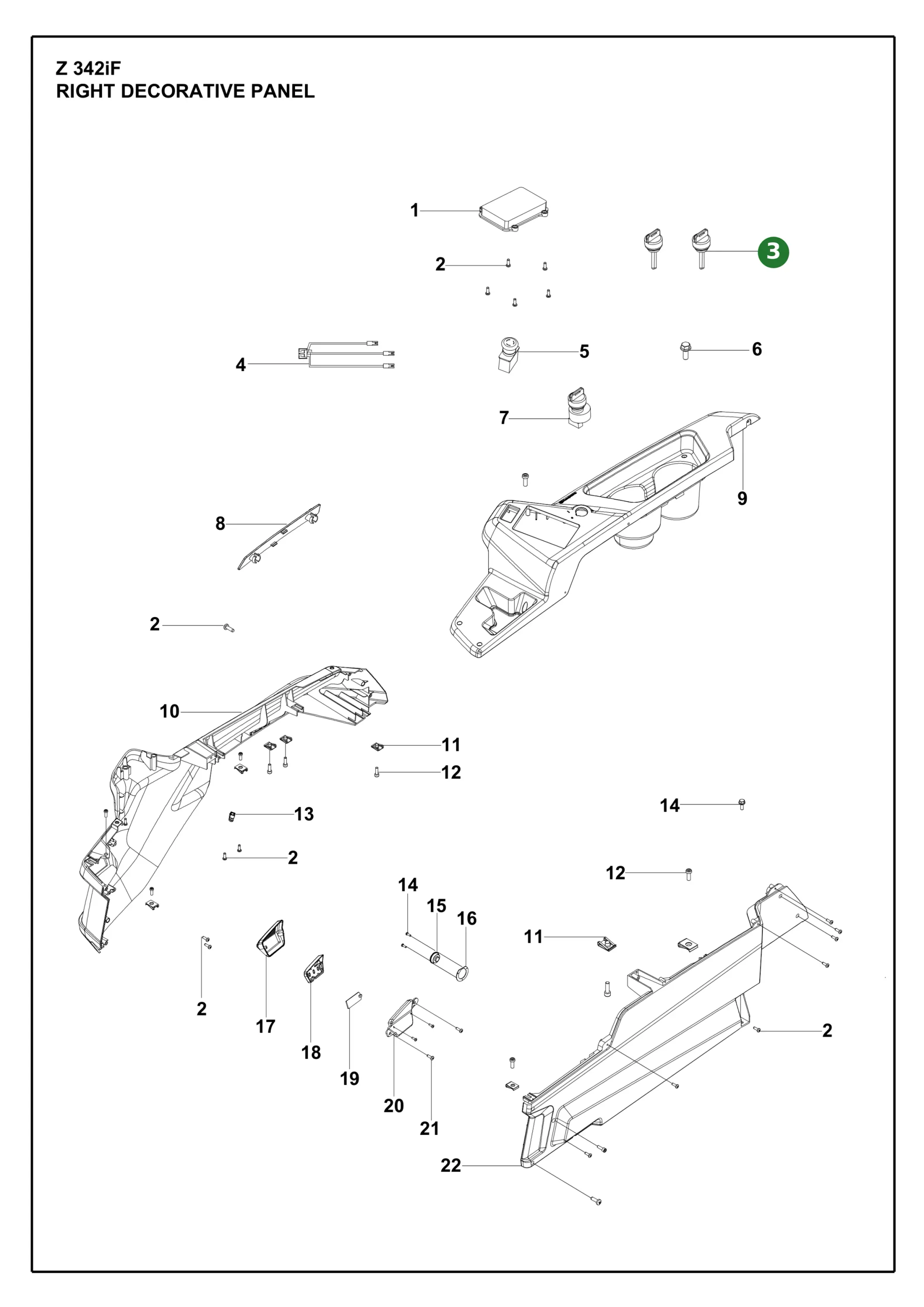 Position im Ersatzteilkatalog