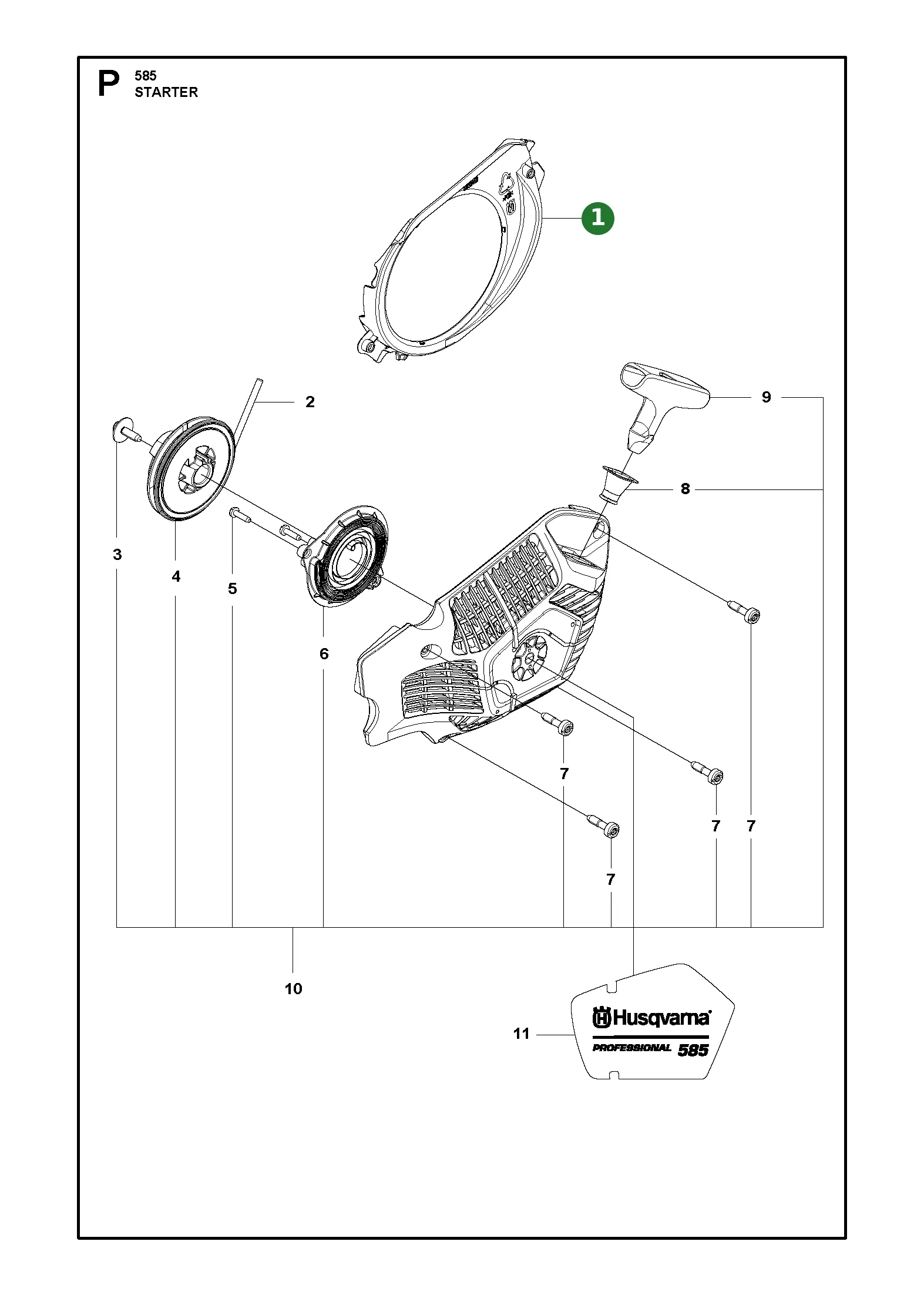 Position im Ersatzteilkatalog