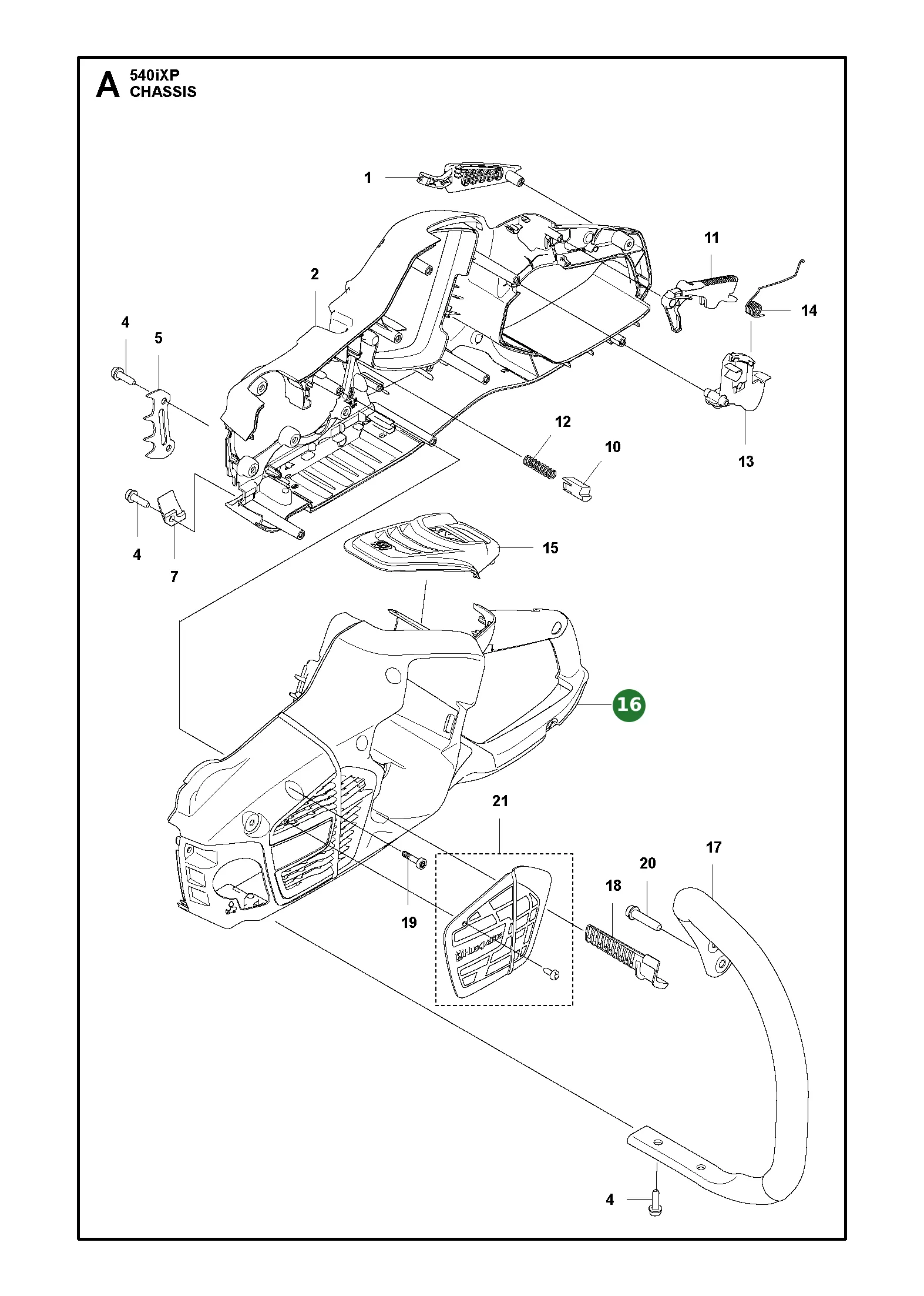 Position im Ersatzteilkatalog