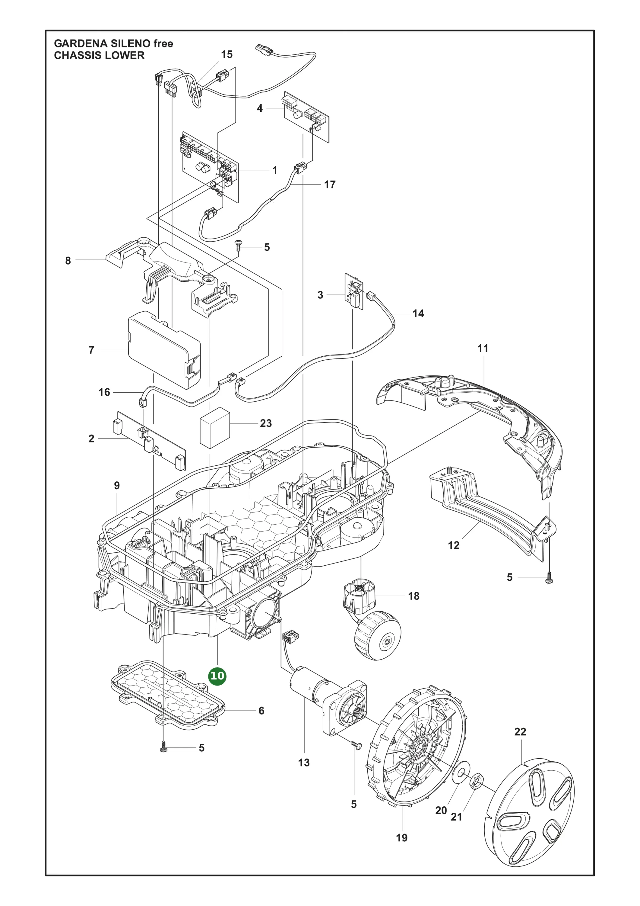 Position im Ersatzteilkatalog