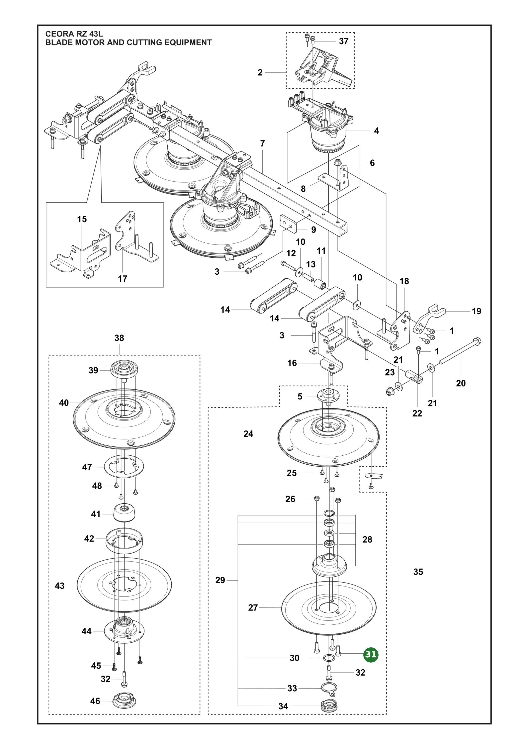Position im Ersatzteilkatalog
