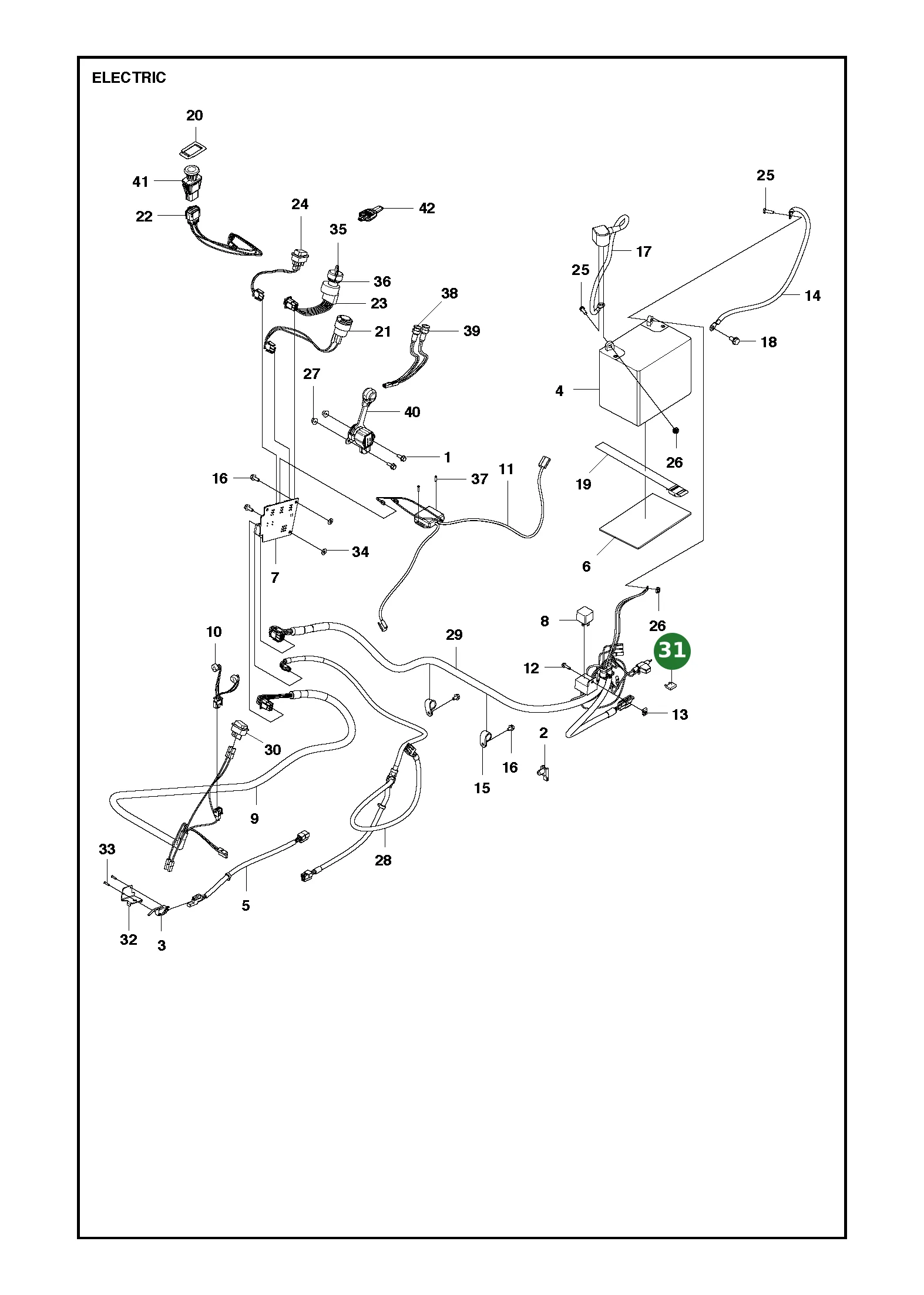 Position im Ersatzteilkatalog