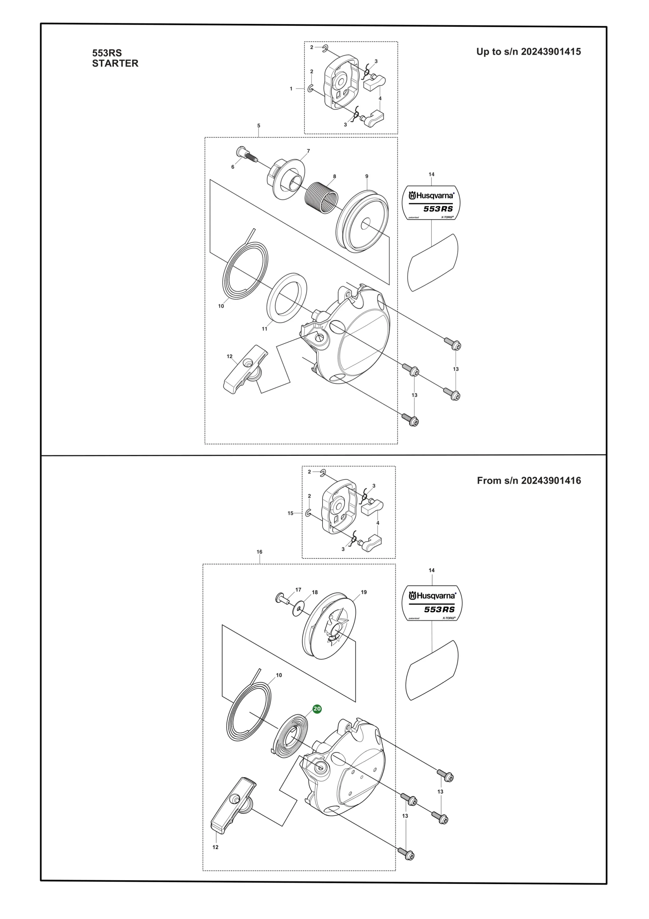 Position im Ersatzteilkatalog