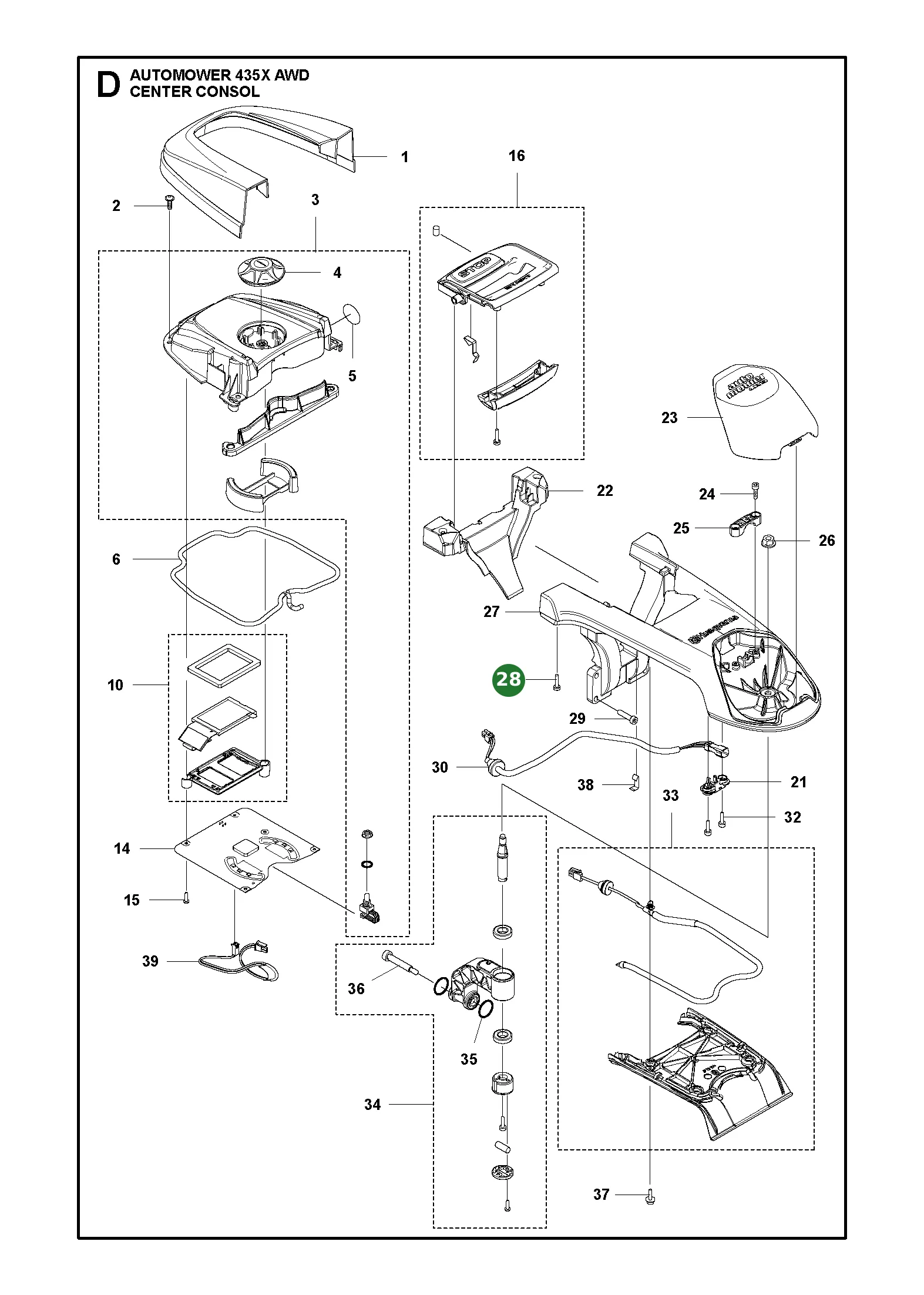 Position im Ersatzteilkatalog