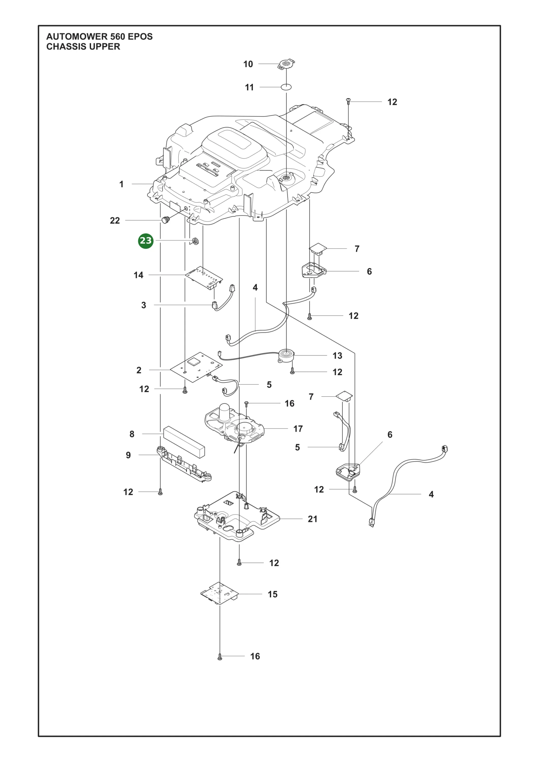 Position im Ersatzteilkatalog