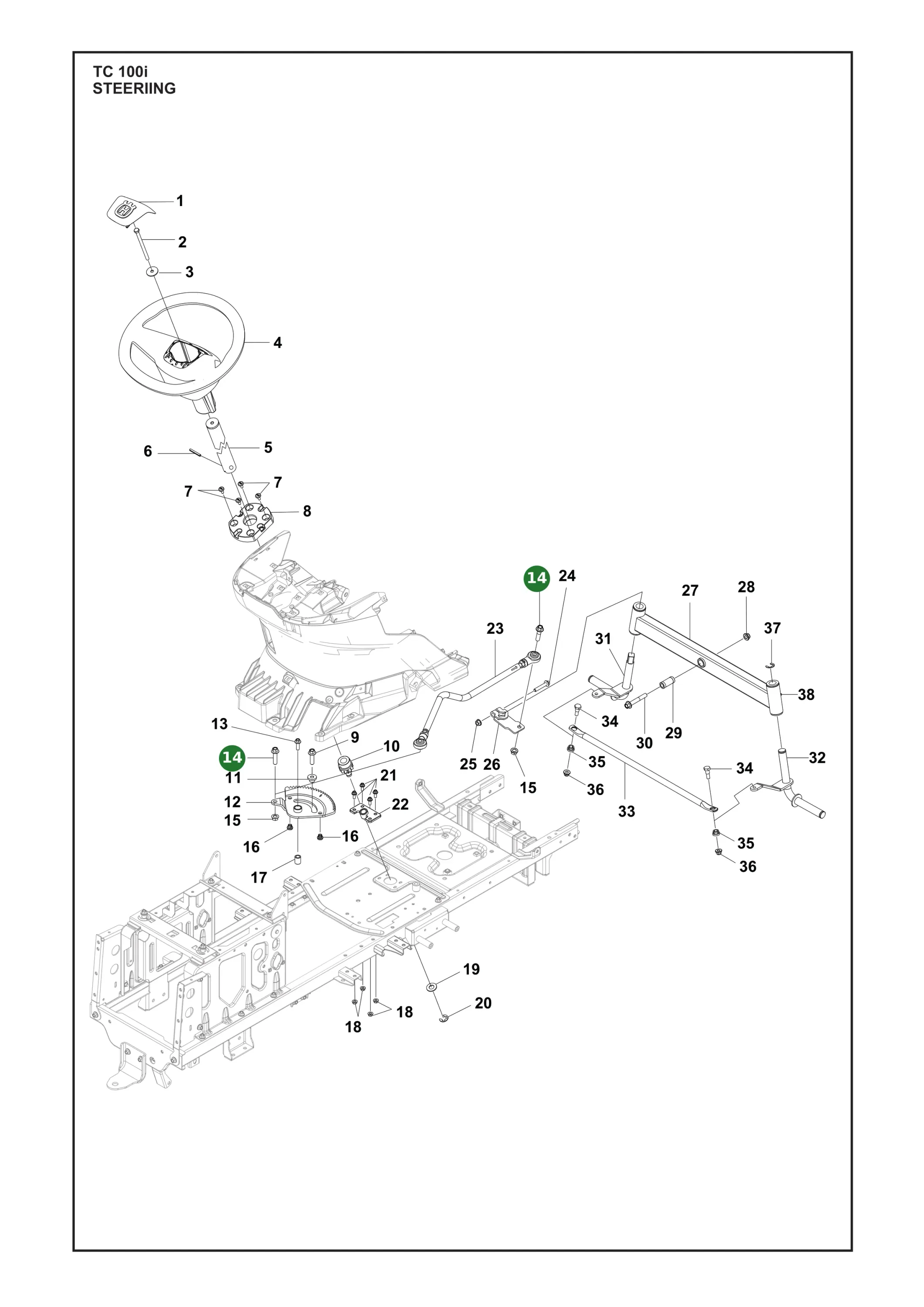 Position im Ersatzteilkatalog
