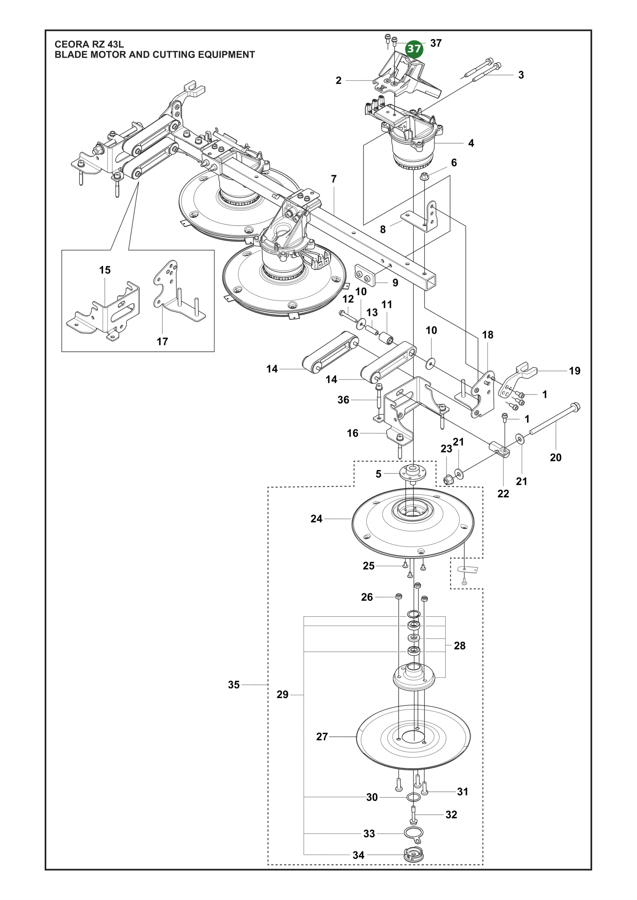 Position im Ersatzteilkatalog