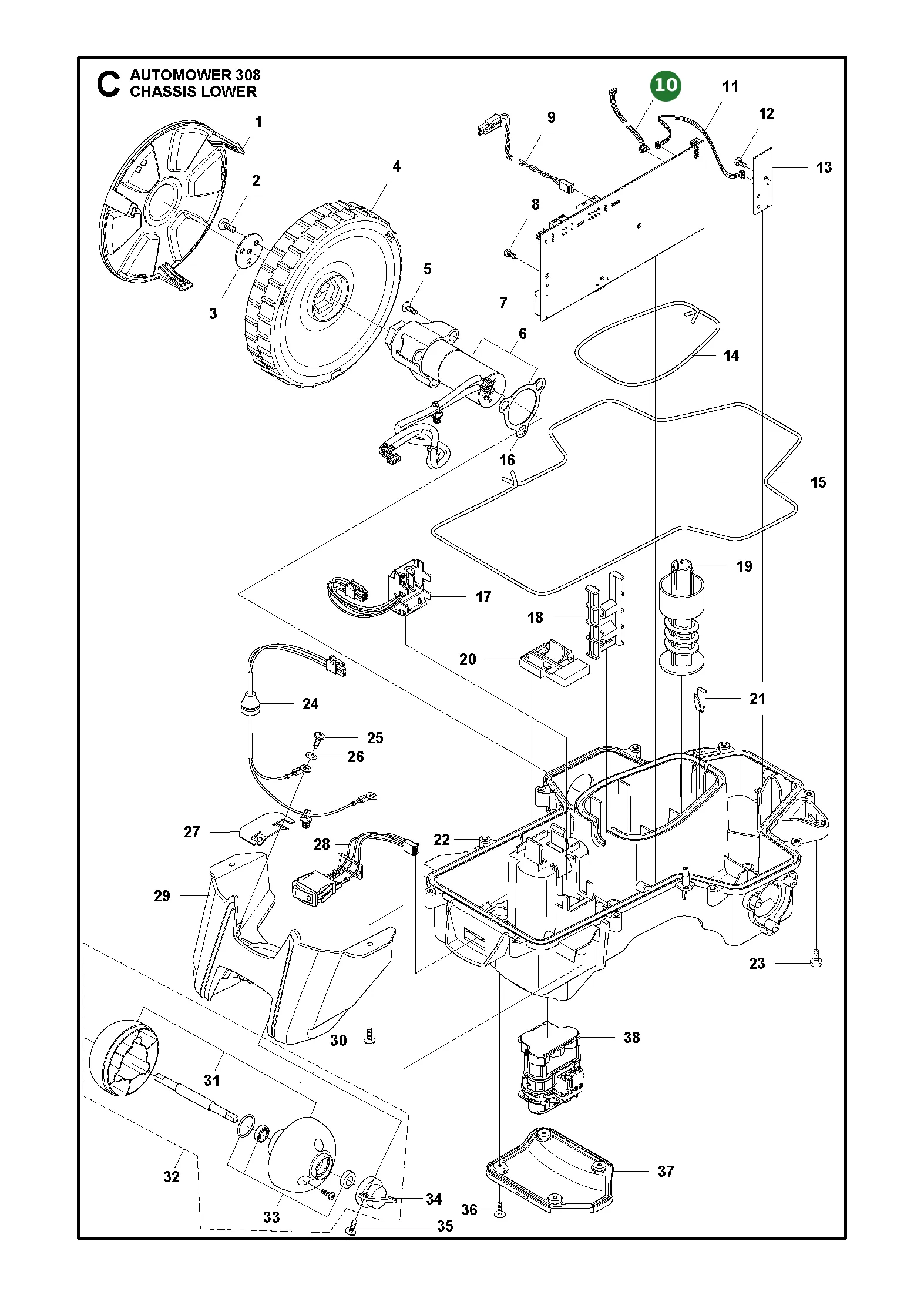 Position im Ersatzteilkatalog