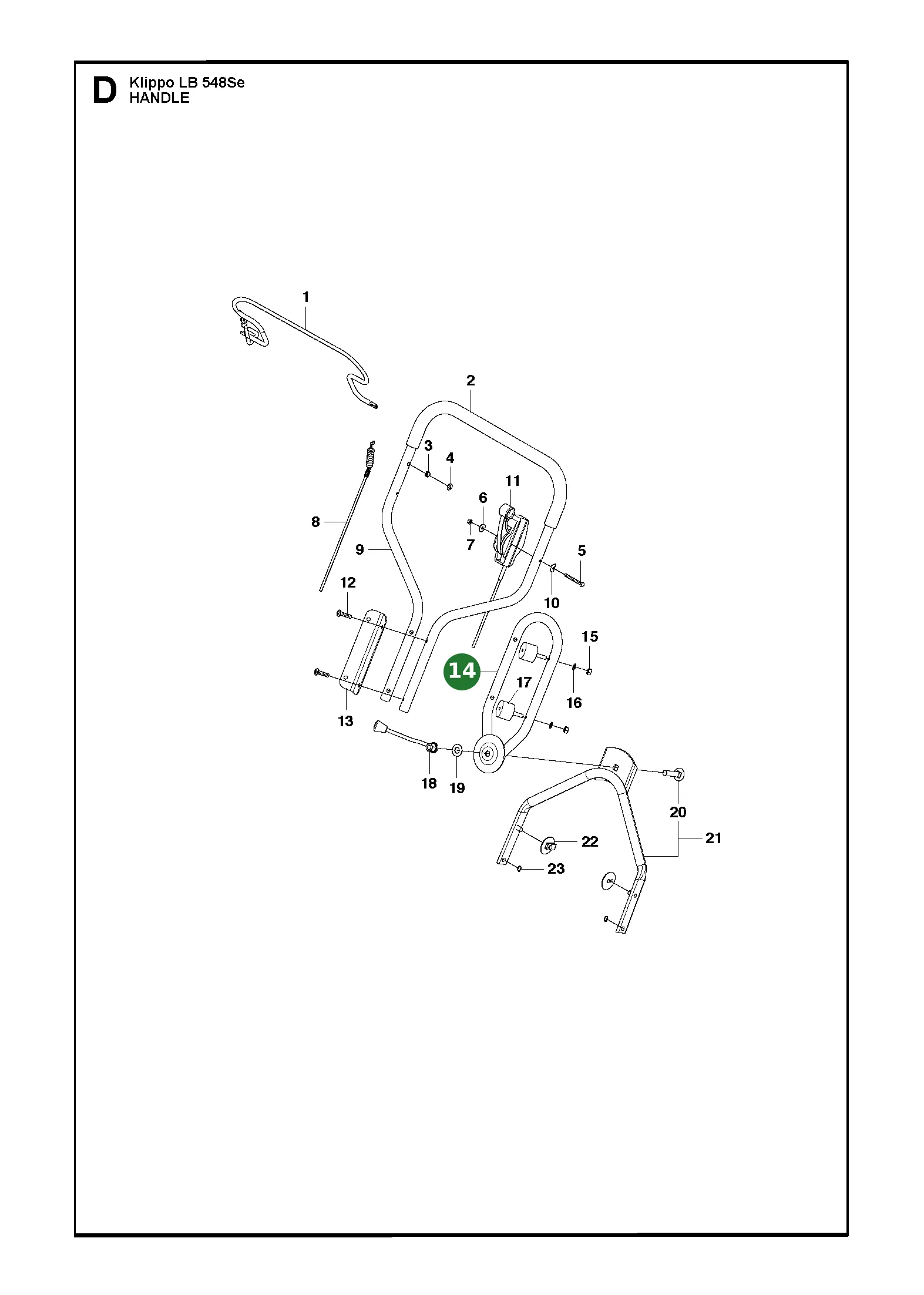 Position im Ersatzteilkatalog