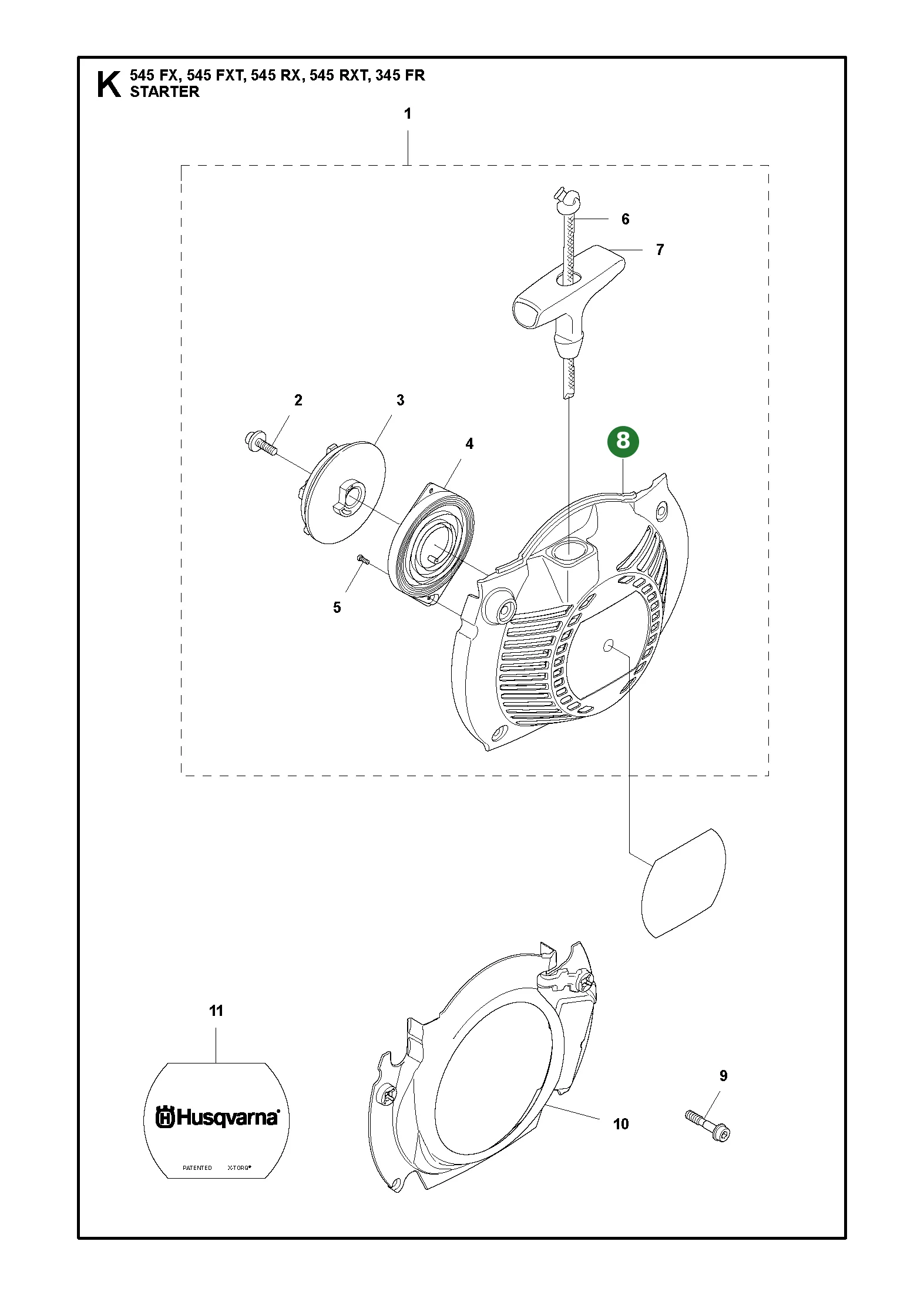 Position im Ersatzteilkatalog