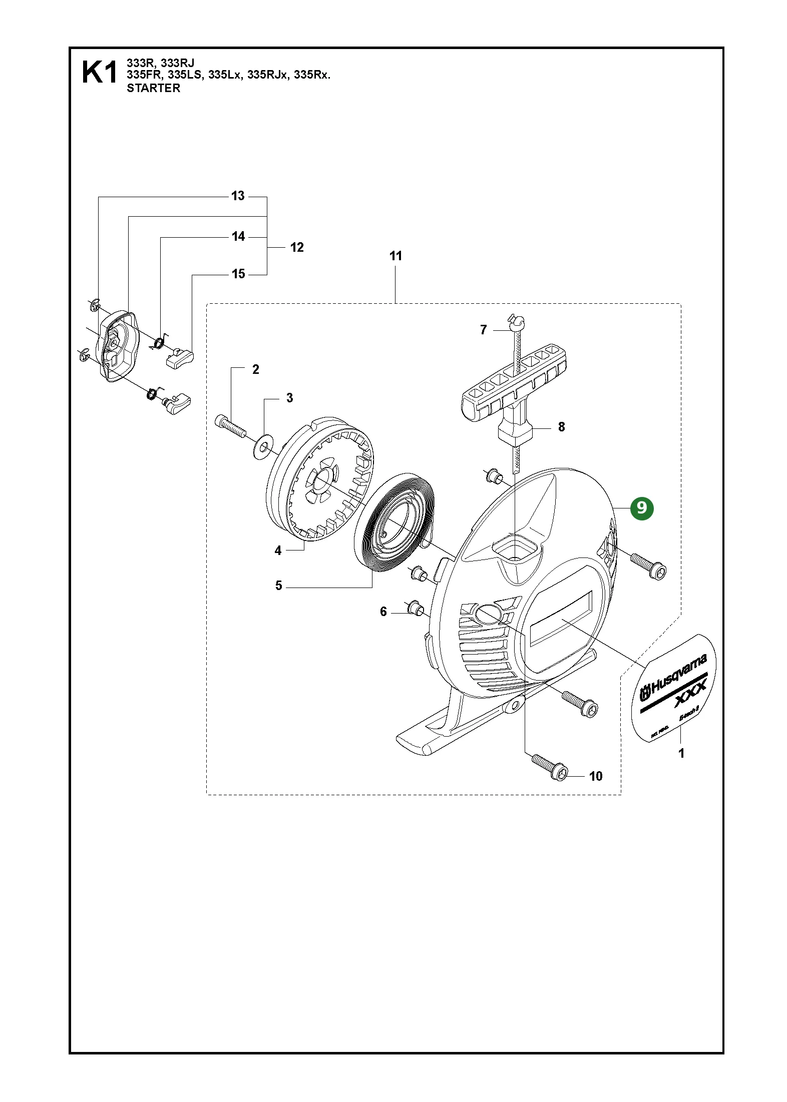 Position im Ersatzteilkatalog
