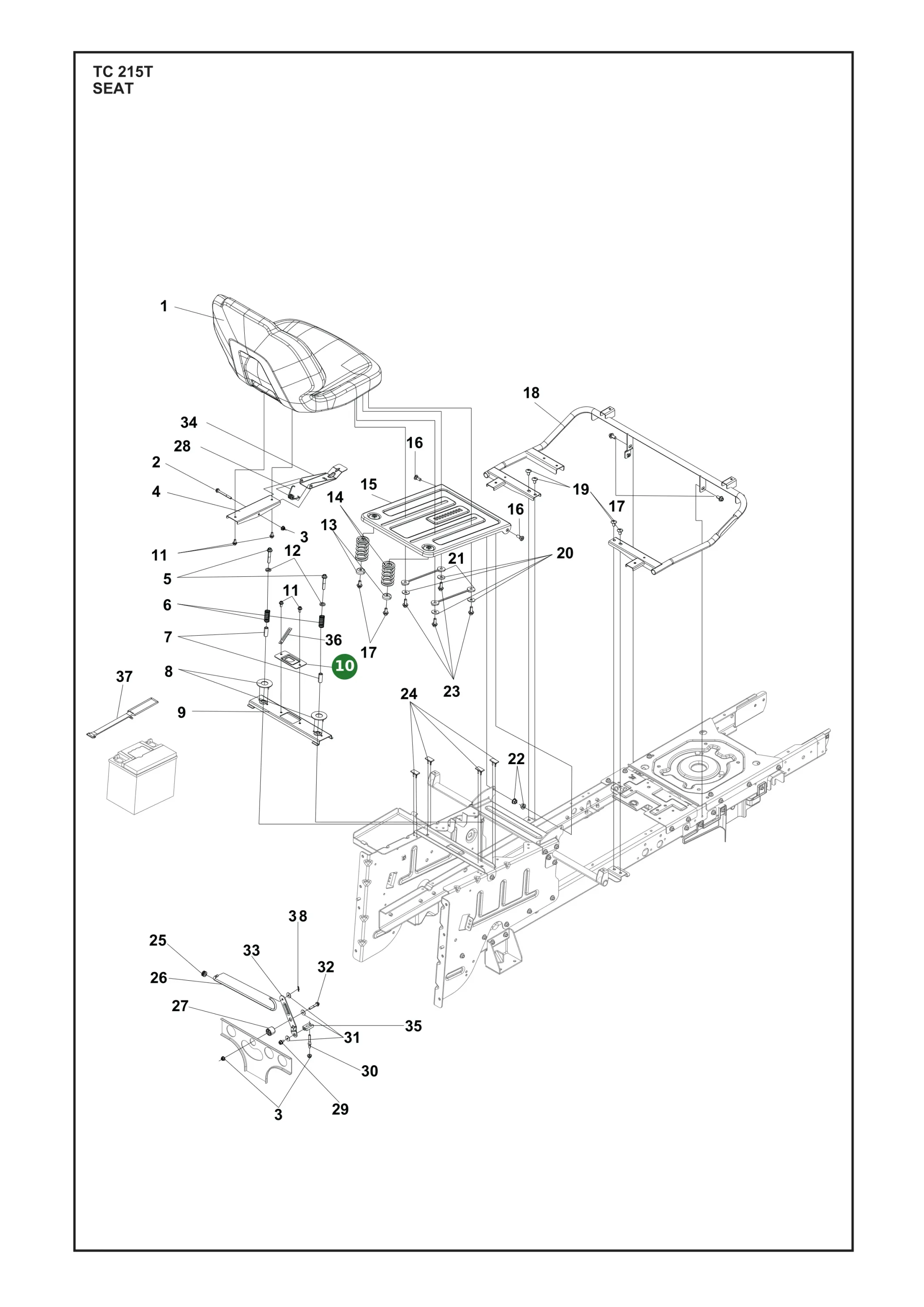 Position im Ersatzteilkatalog
