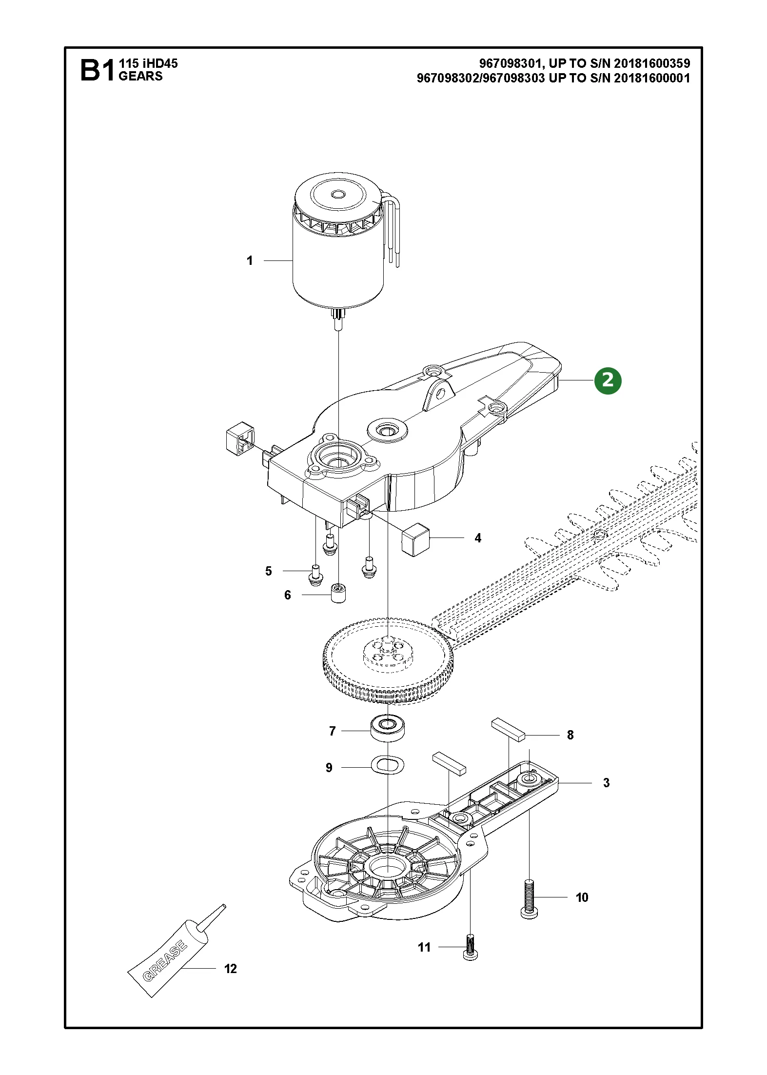Position im Ersatzteilkatalog