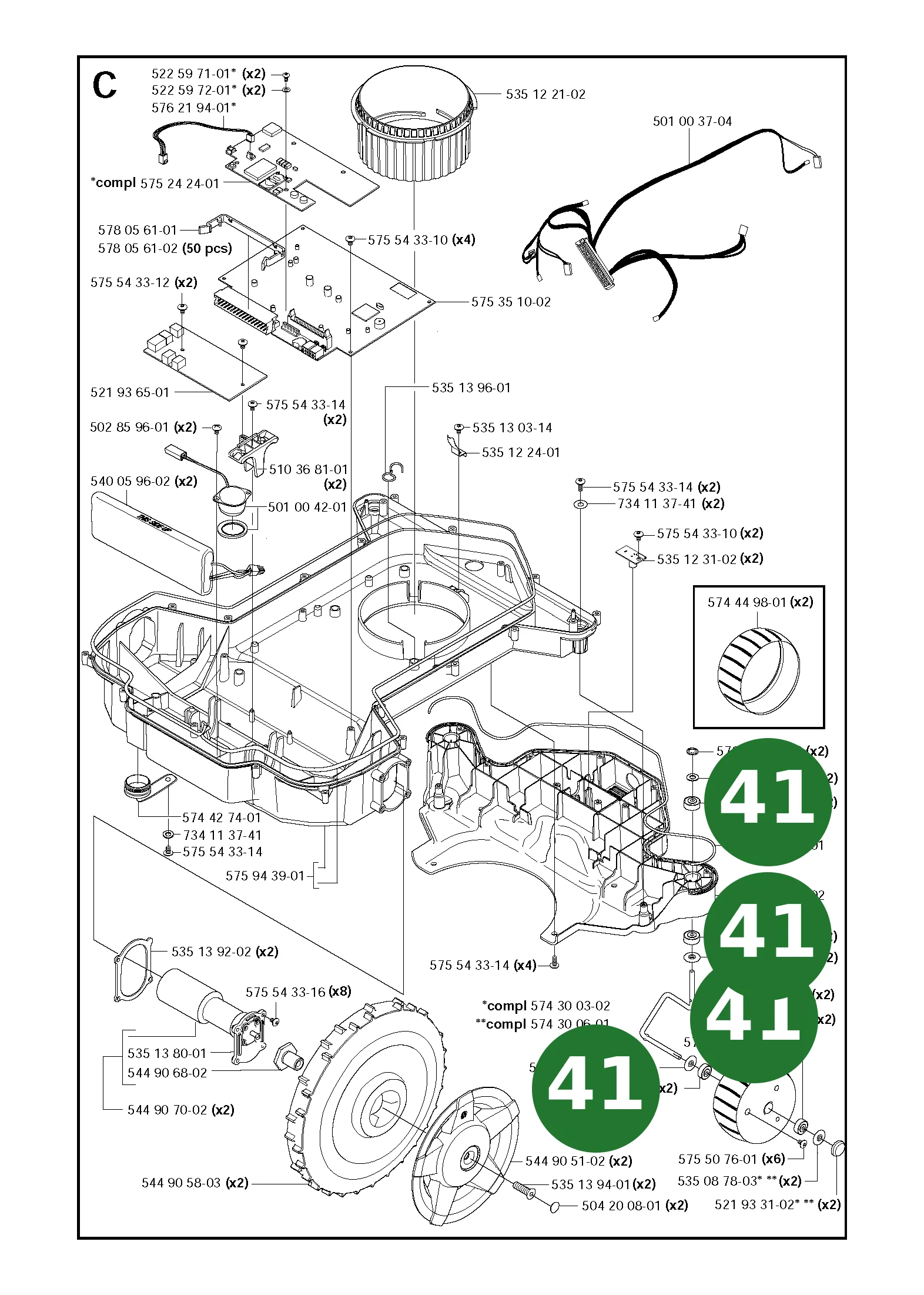 Position im Ersatzteilkatalog