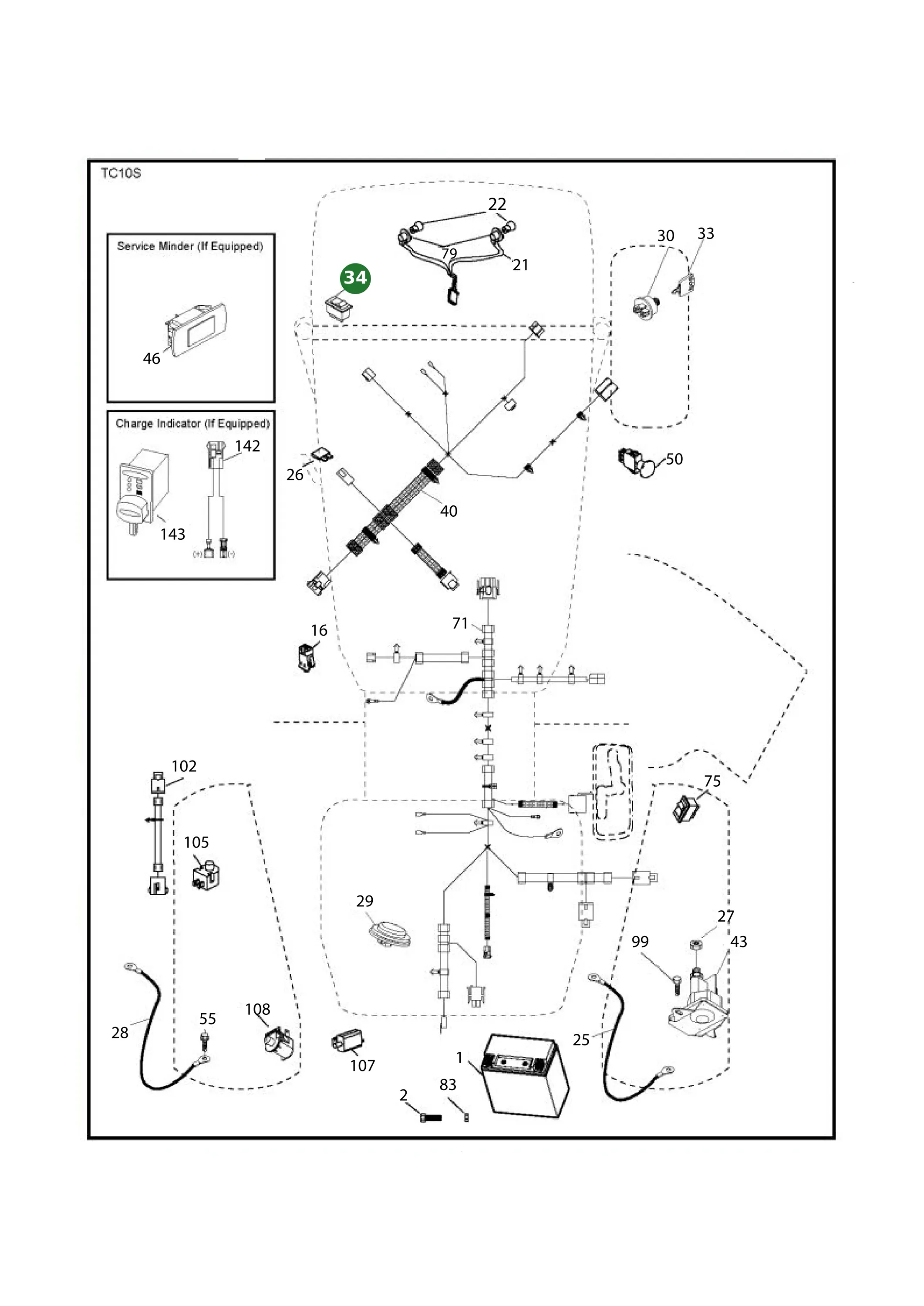 Position im Ersatzteilkatalog