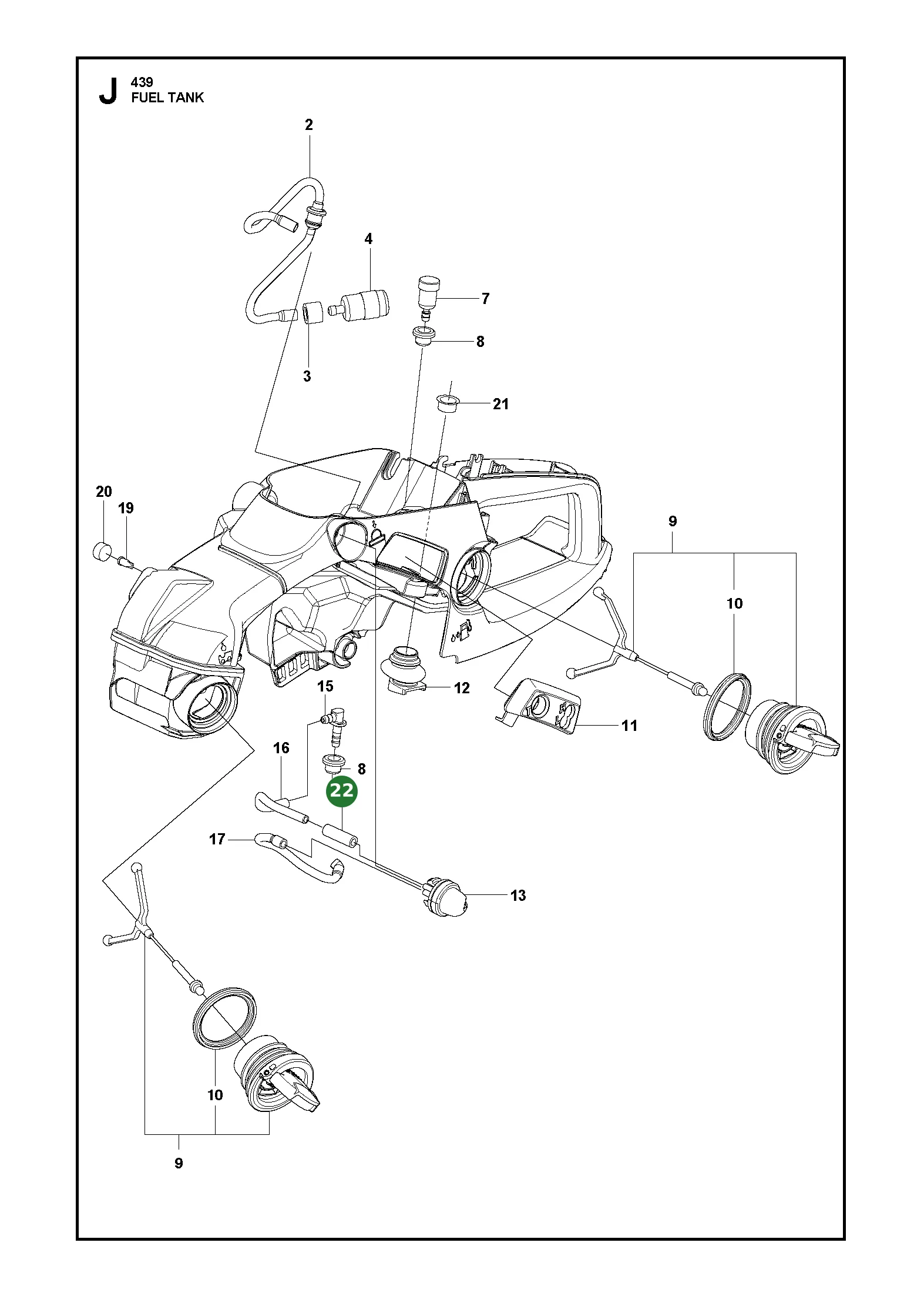 Position im Ersatzteilkatalog