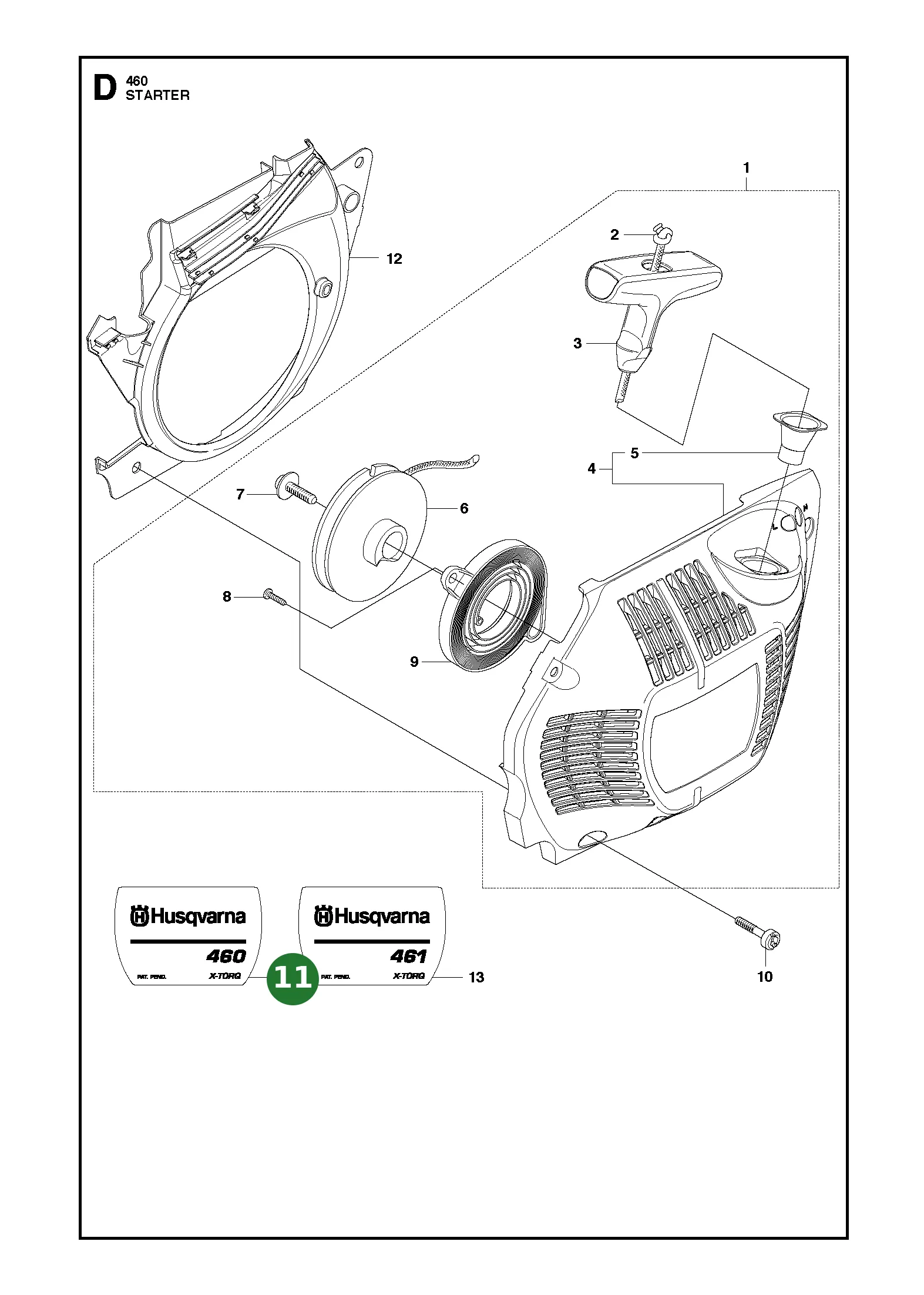 Position im Ersatzteilkatalog